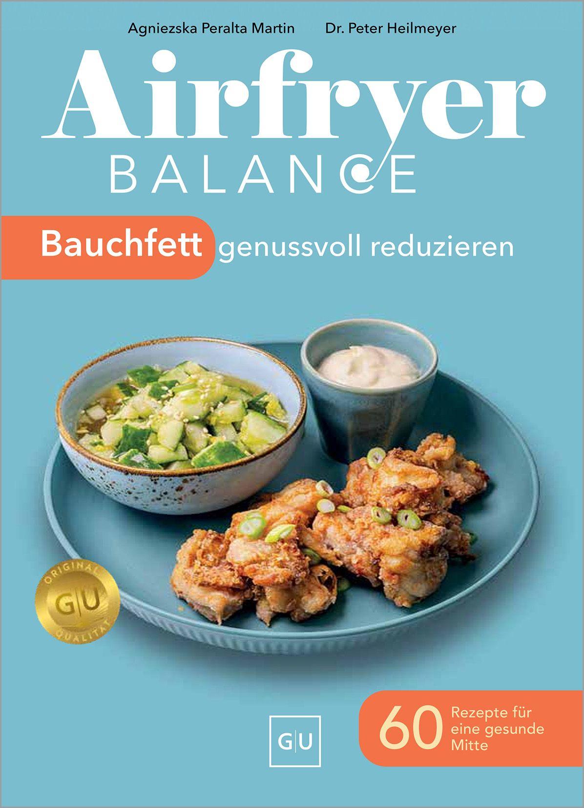 Vorderes Coverbild Airfryer Balance - Bauchfett genussvoll reduzieren