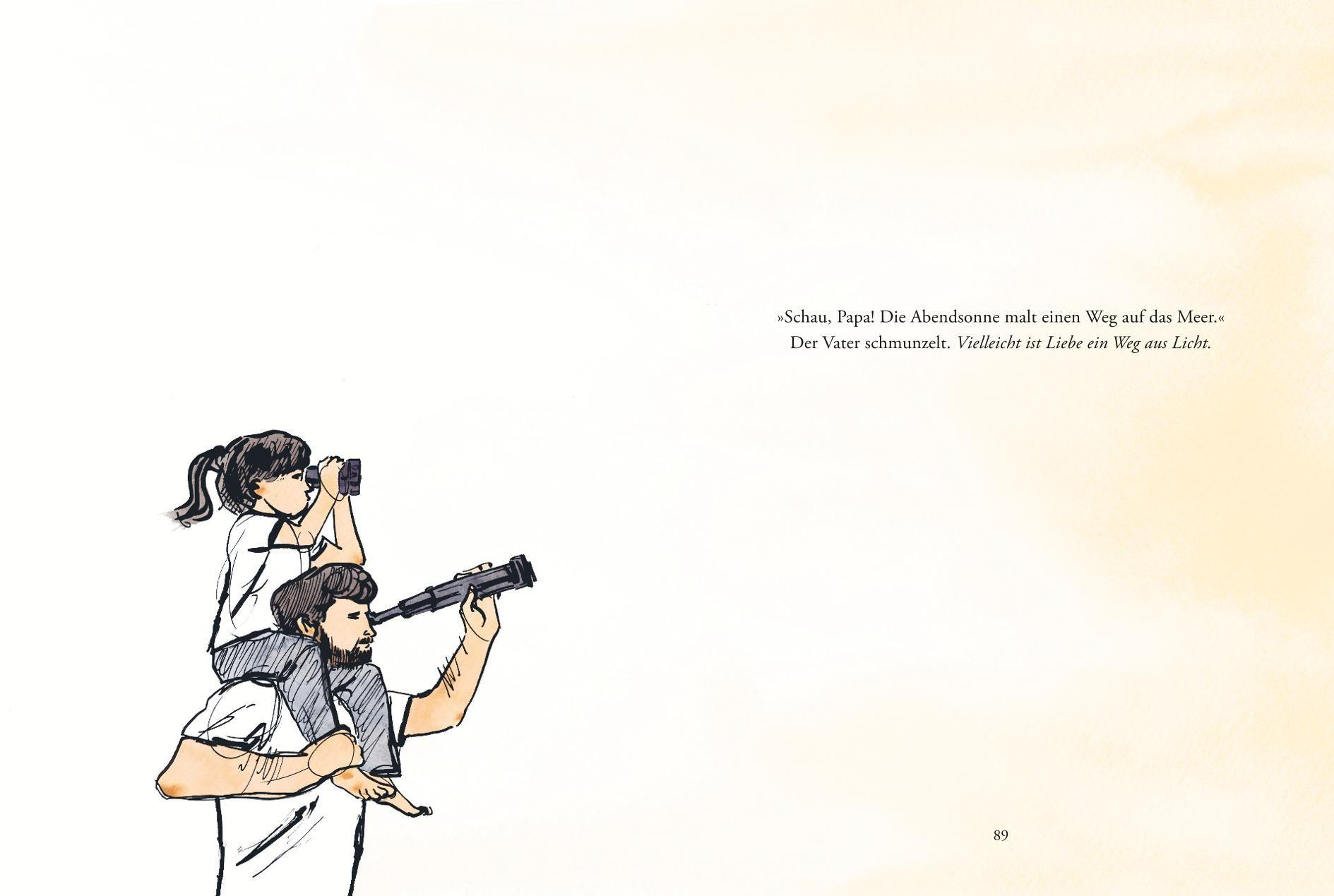 Beispielinhalt (Bild) Der kleine Funke und das große Leuchten