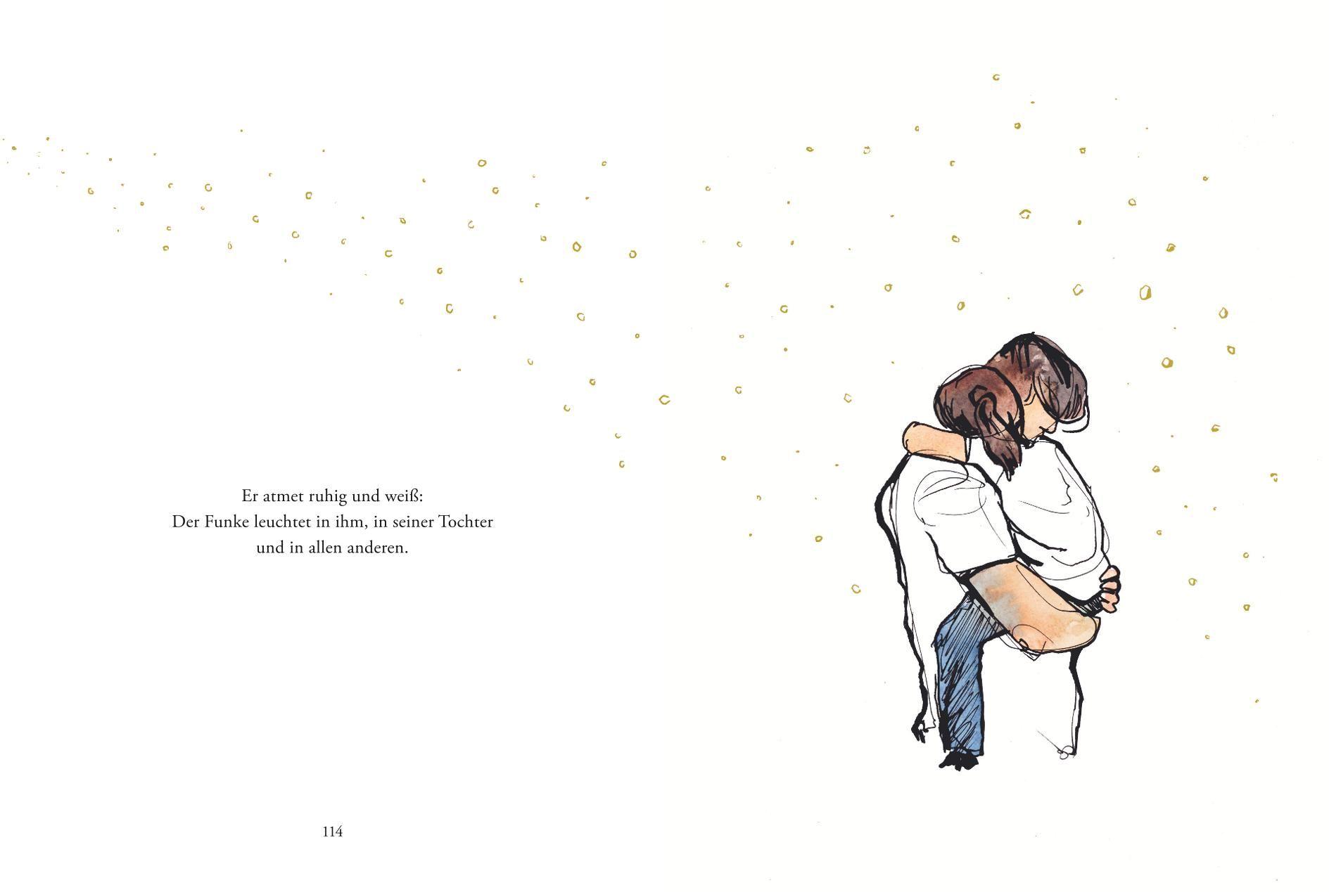 Beispielinhalt (Bild) Der kleine Funke und das große Leuchten