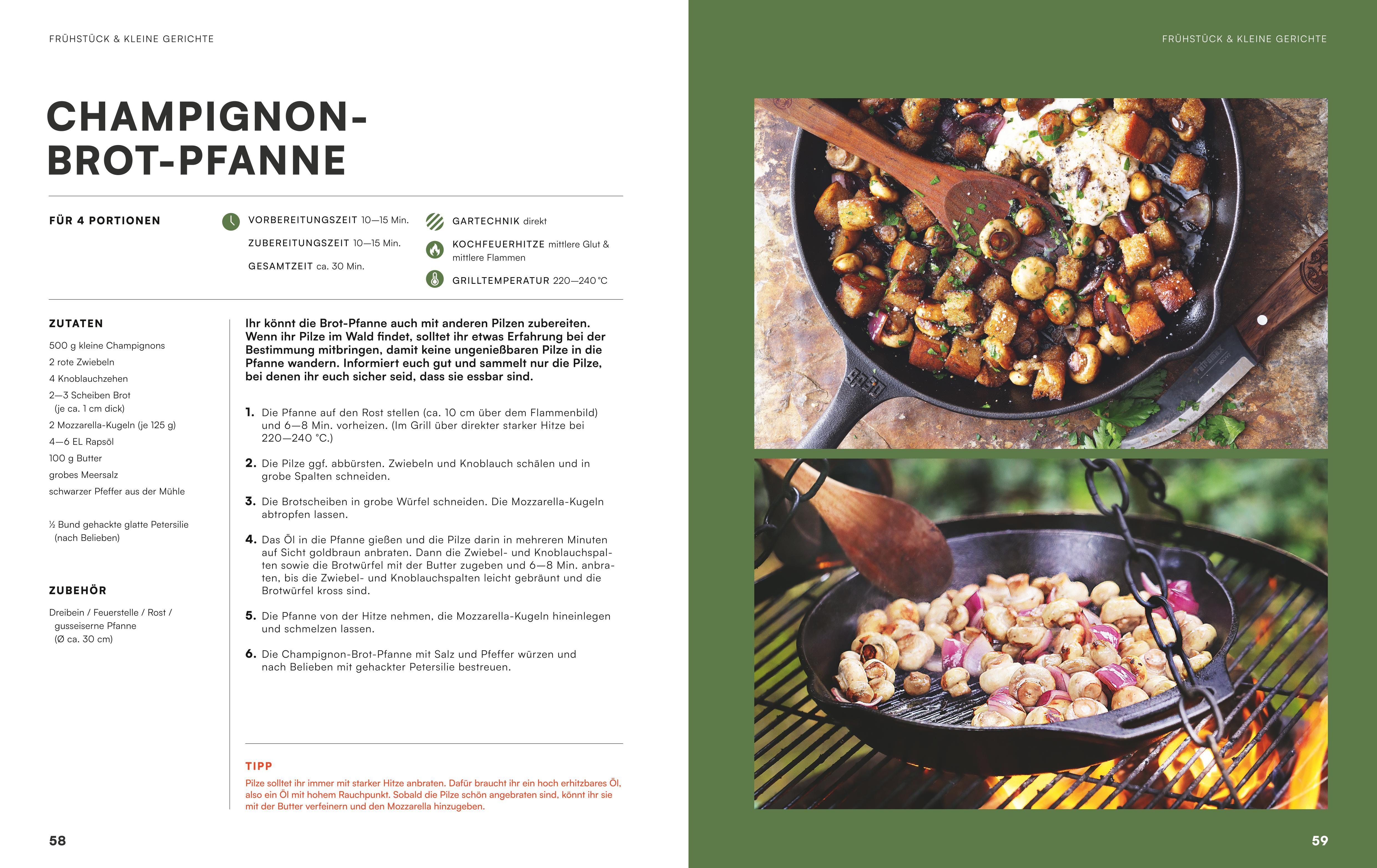 Beispielinhalt (Bild) Petromax - Draußen zusammen am Feuer