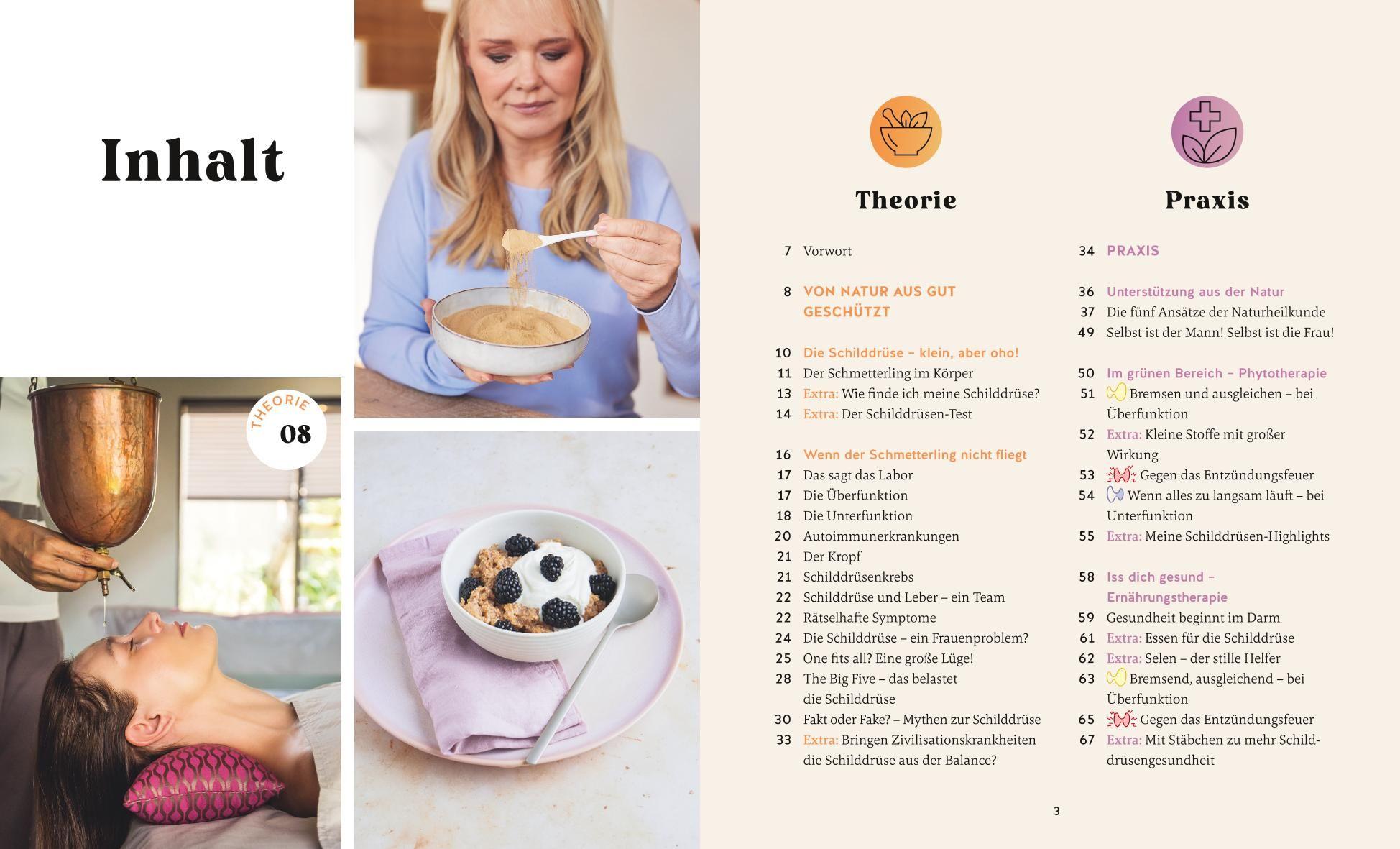 Beispielinhalt (Bild) Meine Gesundheitsretter aus der Natur für eine starke Schilddrüse