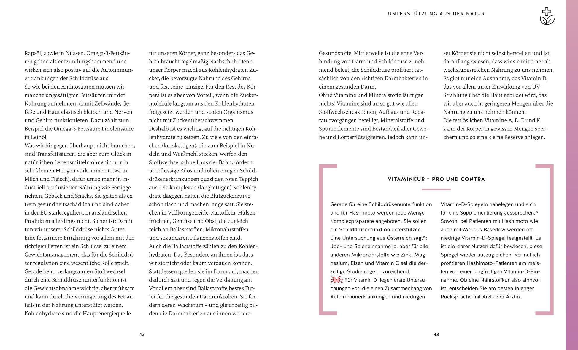 Beispielinhalt (Bild) Meine Gesundheitsretter aus der Natur für eine starke Schilddrüse