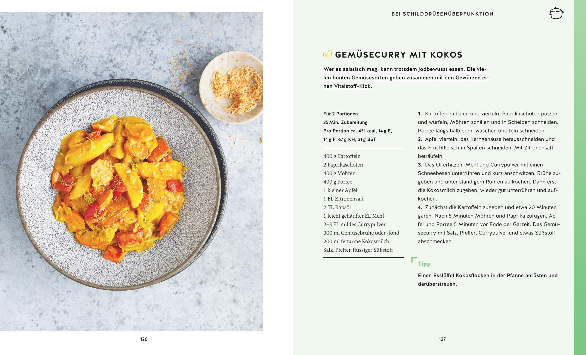 Beispielinhalt (Bild) Meine Gesundheitsretter aus der Natur für eine starke Schilddrüse