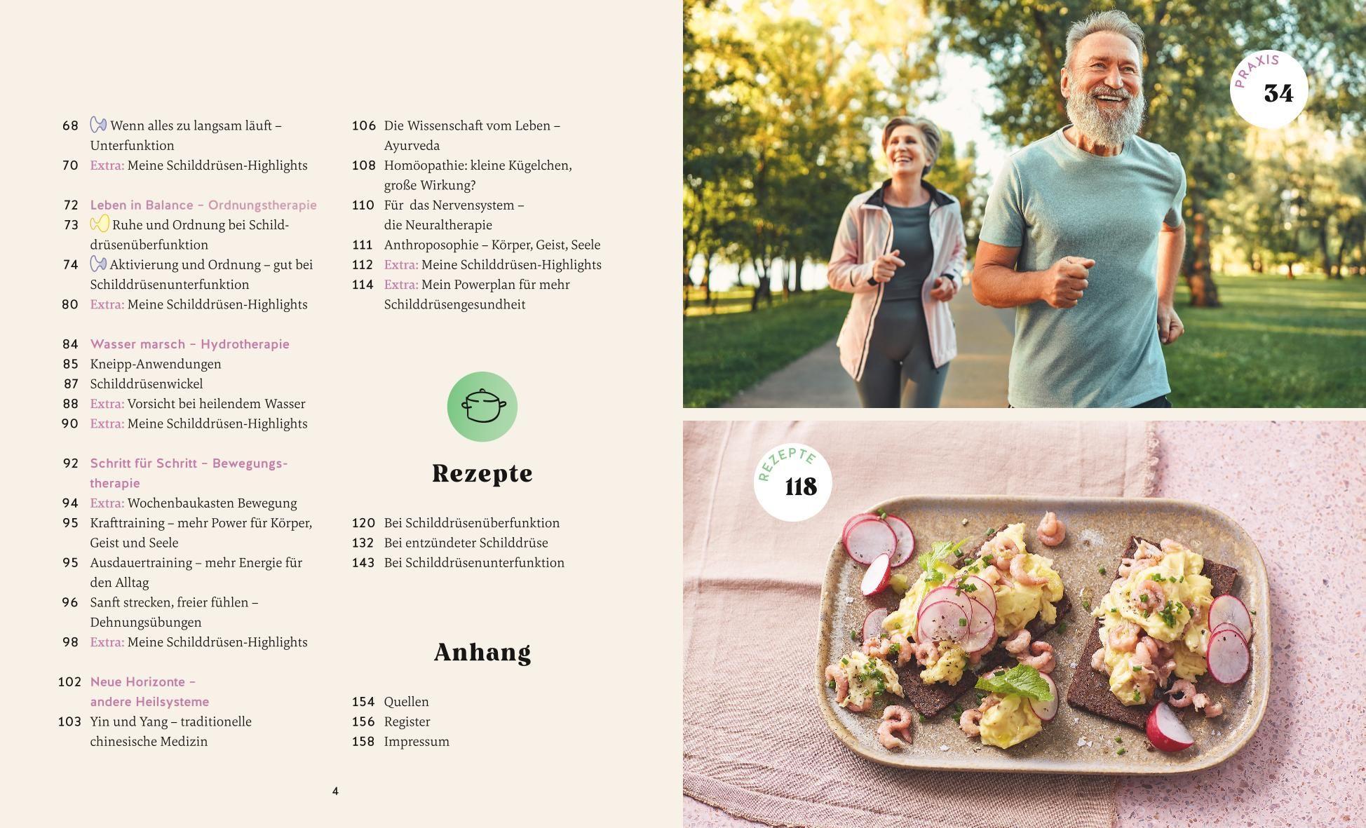 Beispielinhalt (Bild) Meine Gesundheitsretter aus der Natur für eine starke Schilddrüse