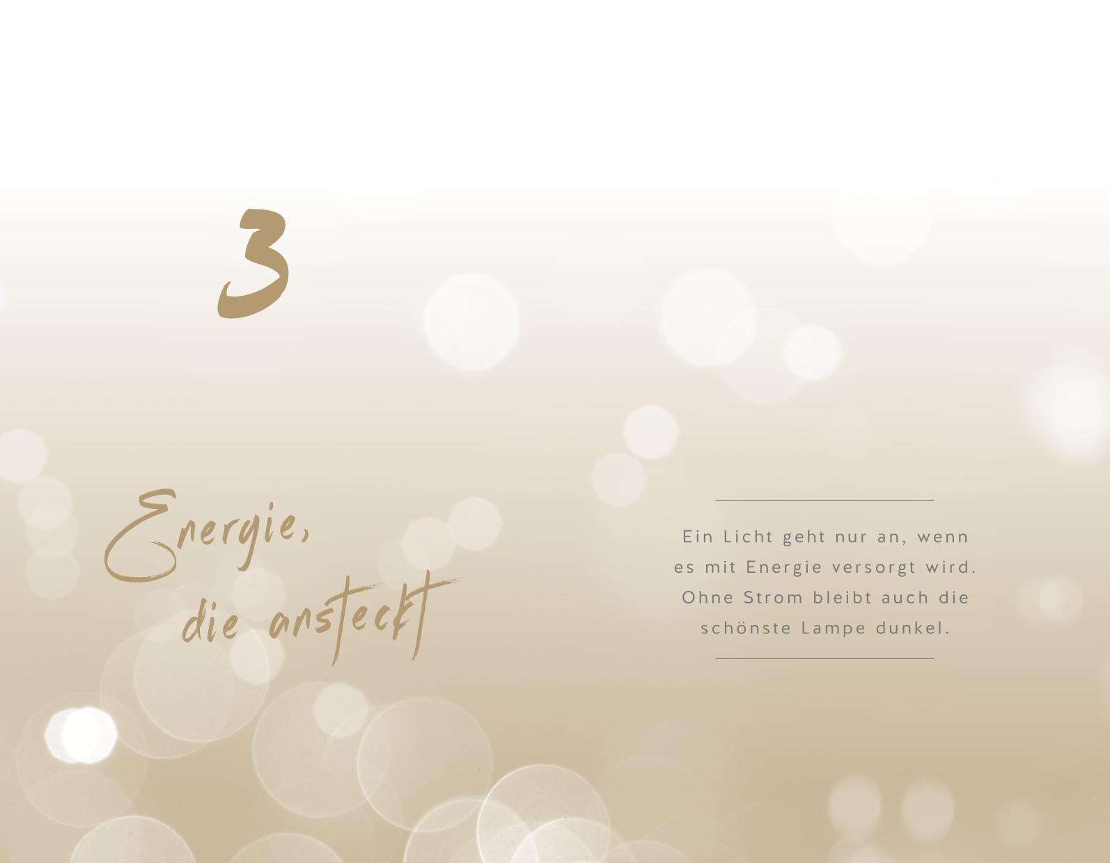 Beispielinhalt (Bild) Be Your Own Star