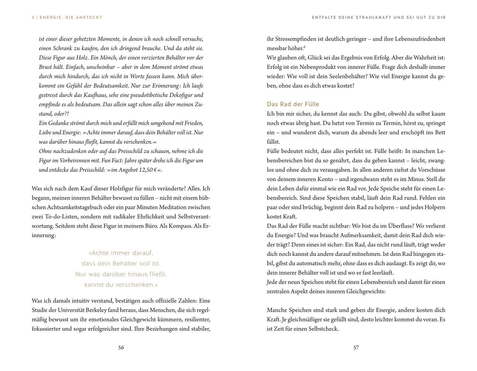 Beispielinhalt (Bild) Be Your Own Star