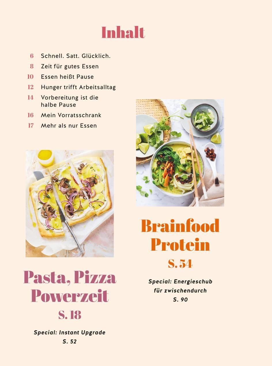 Beispielinhalt (Bild) Work-Lunch-Balance