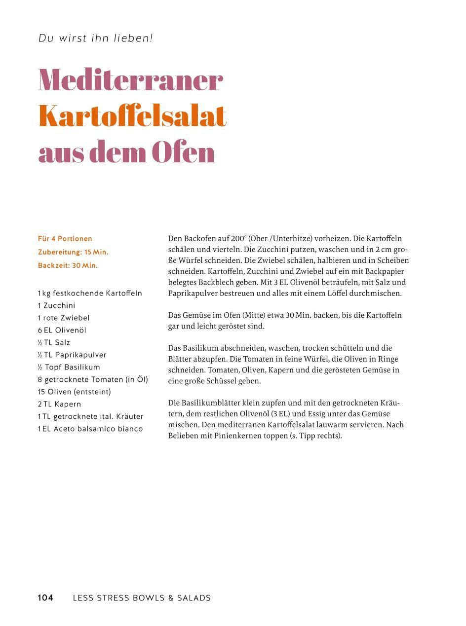 Beispielinhalt (Bild) Work-Lunch-Balance