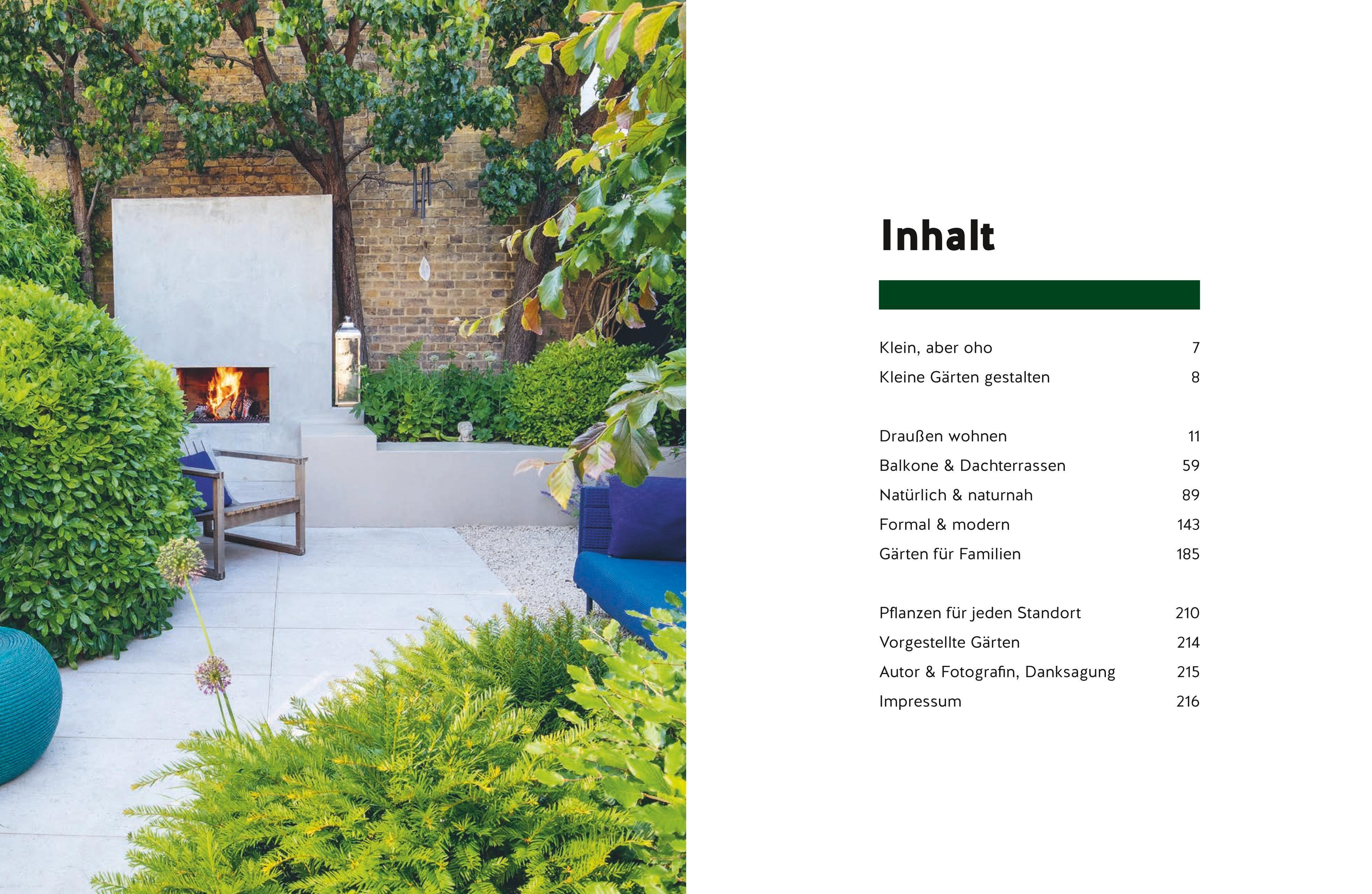 Beispielinhalt (Bild) Small Garden Beauty