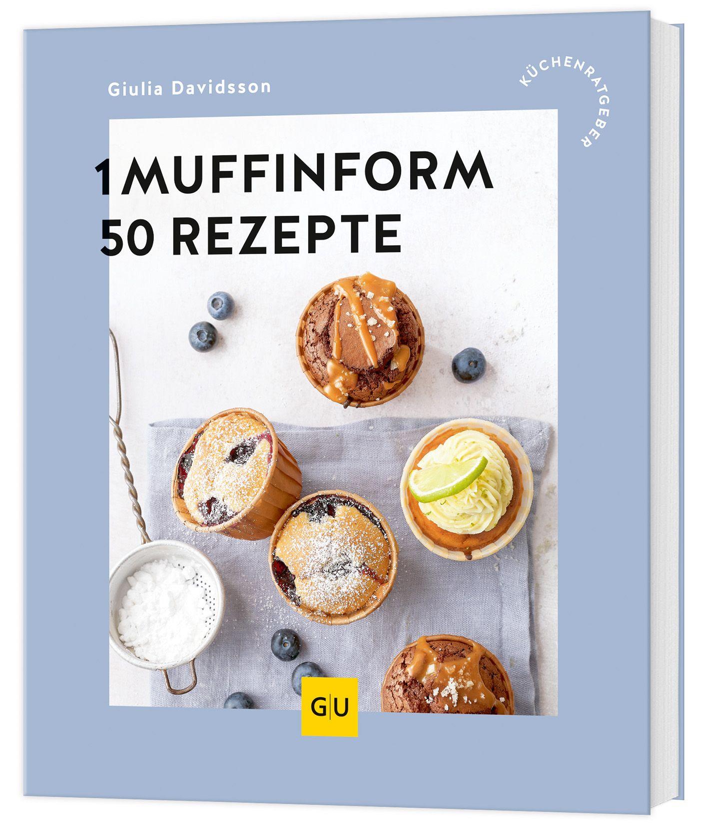 Vorderes Coverbild 1 Muffinform - 50 Rezepte