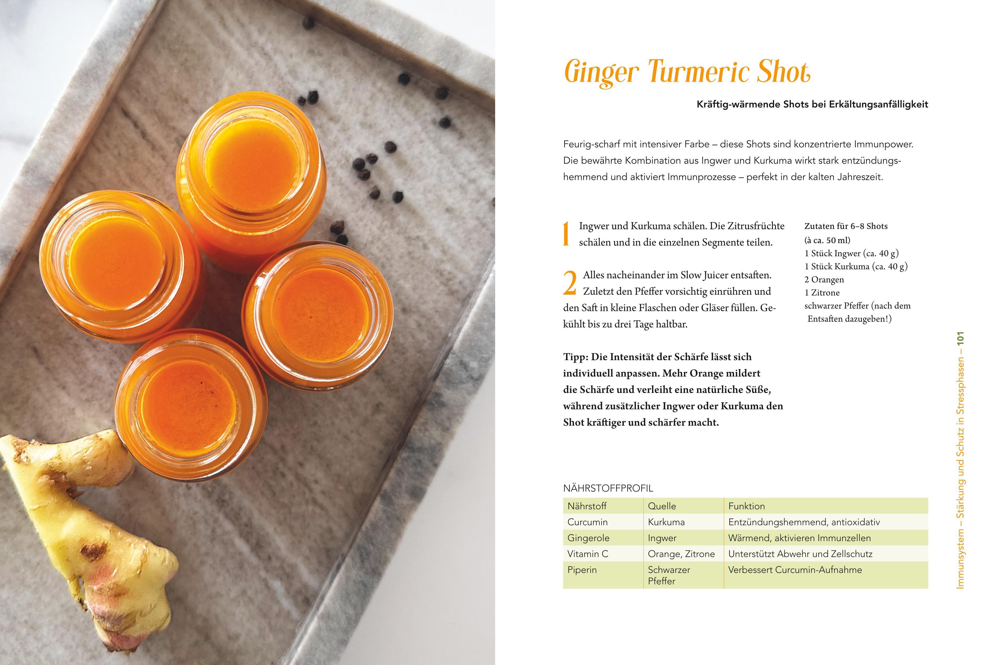 Beispielinhalt (Bild) Juice Up Your Health