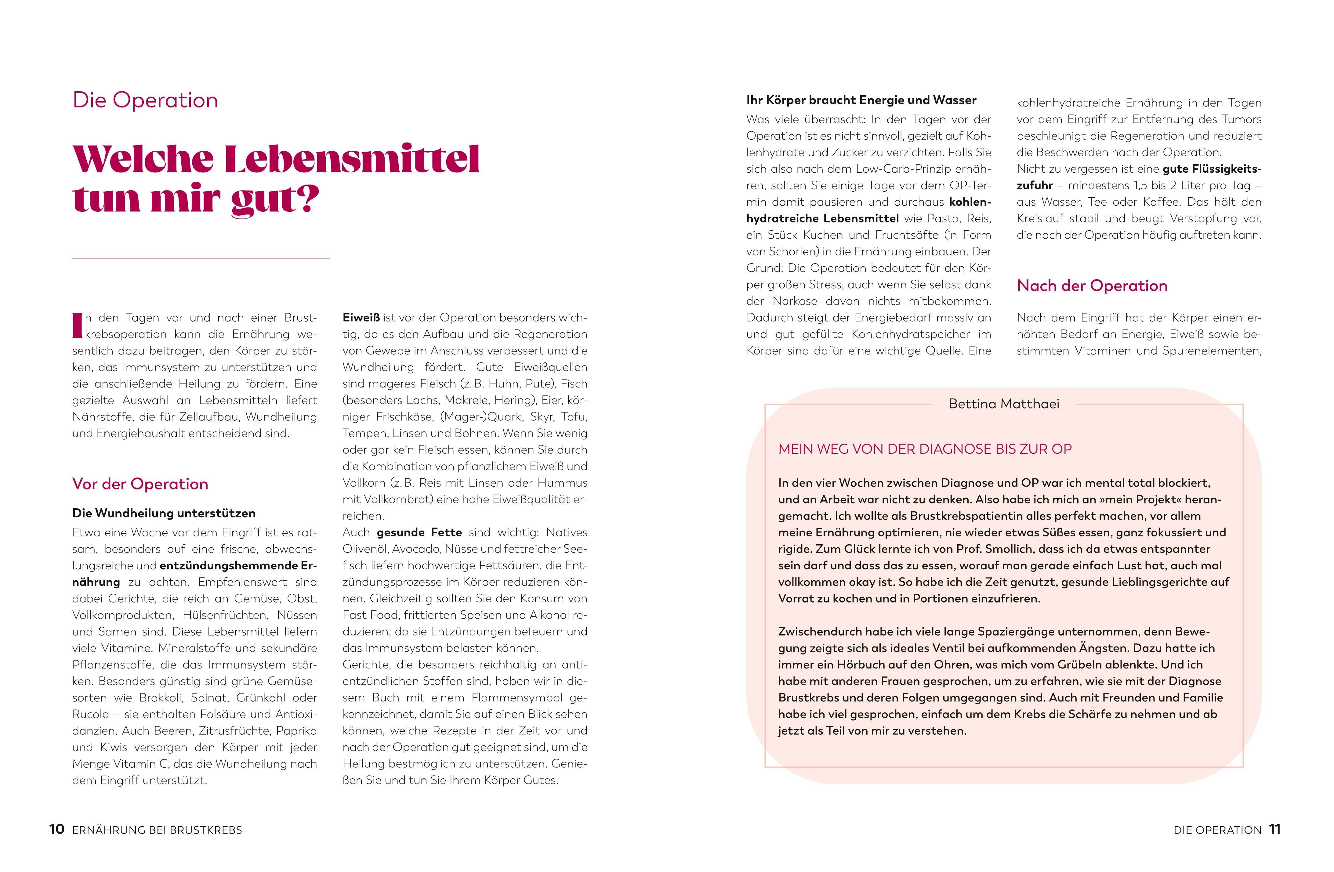 Beispielinhalt (Bild) Essen, das stärkt