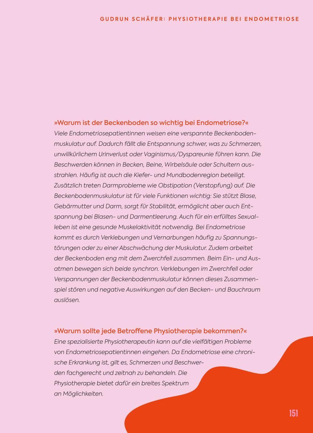 Beispielinhalt (Bild) Dein Endometriose-Alltagshelfer