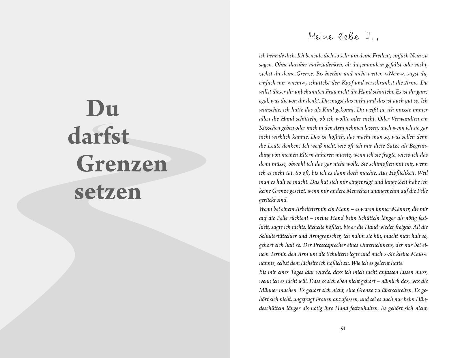 Beispielinhalt (Bild) Sei mutig, gerade jetzt