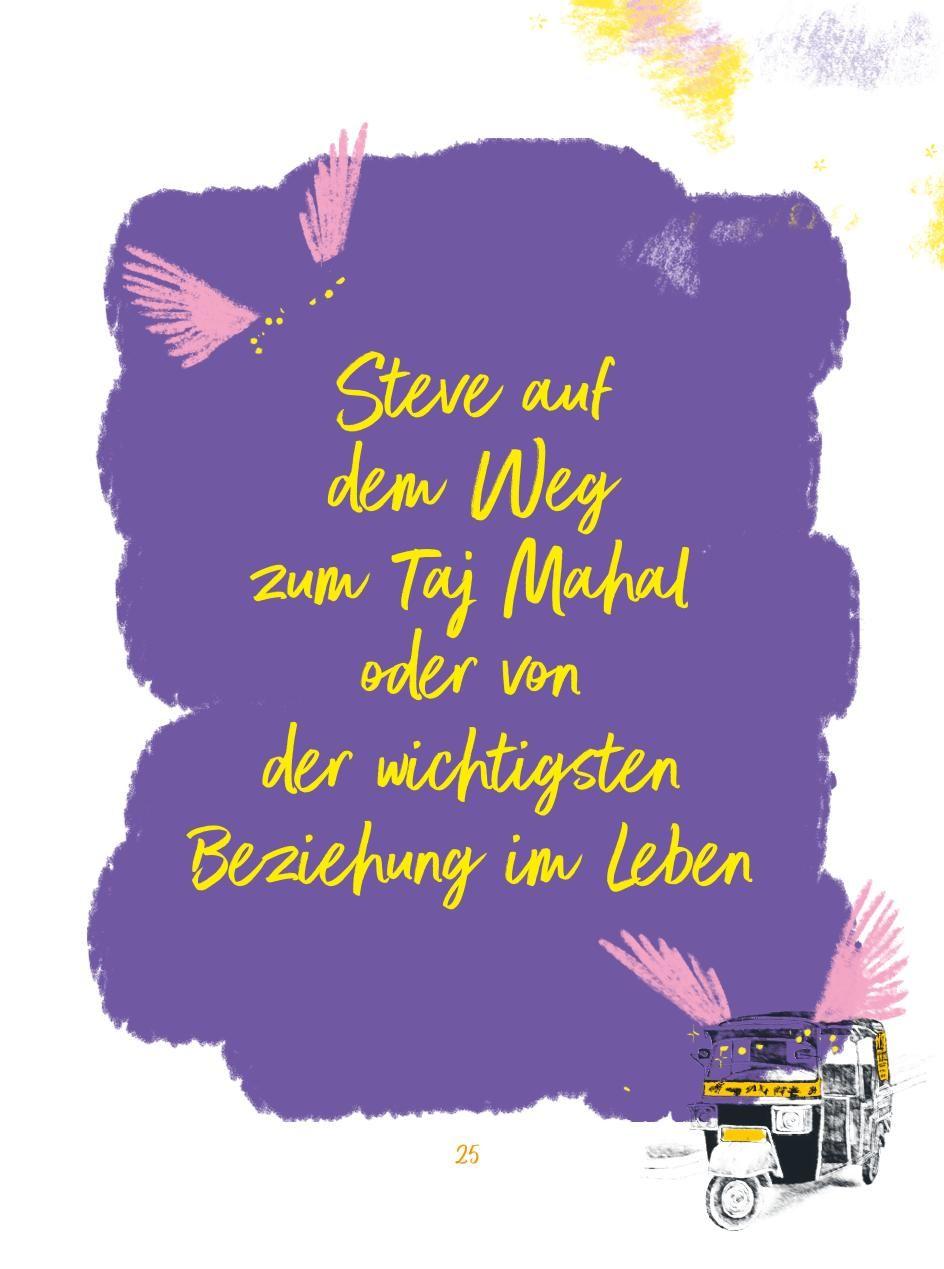 Beispielinhalt (Bild) Der Rikscha-Fahrer, der dir das Glück zeigt