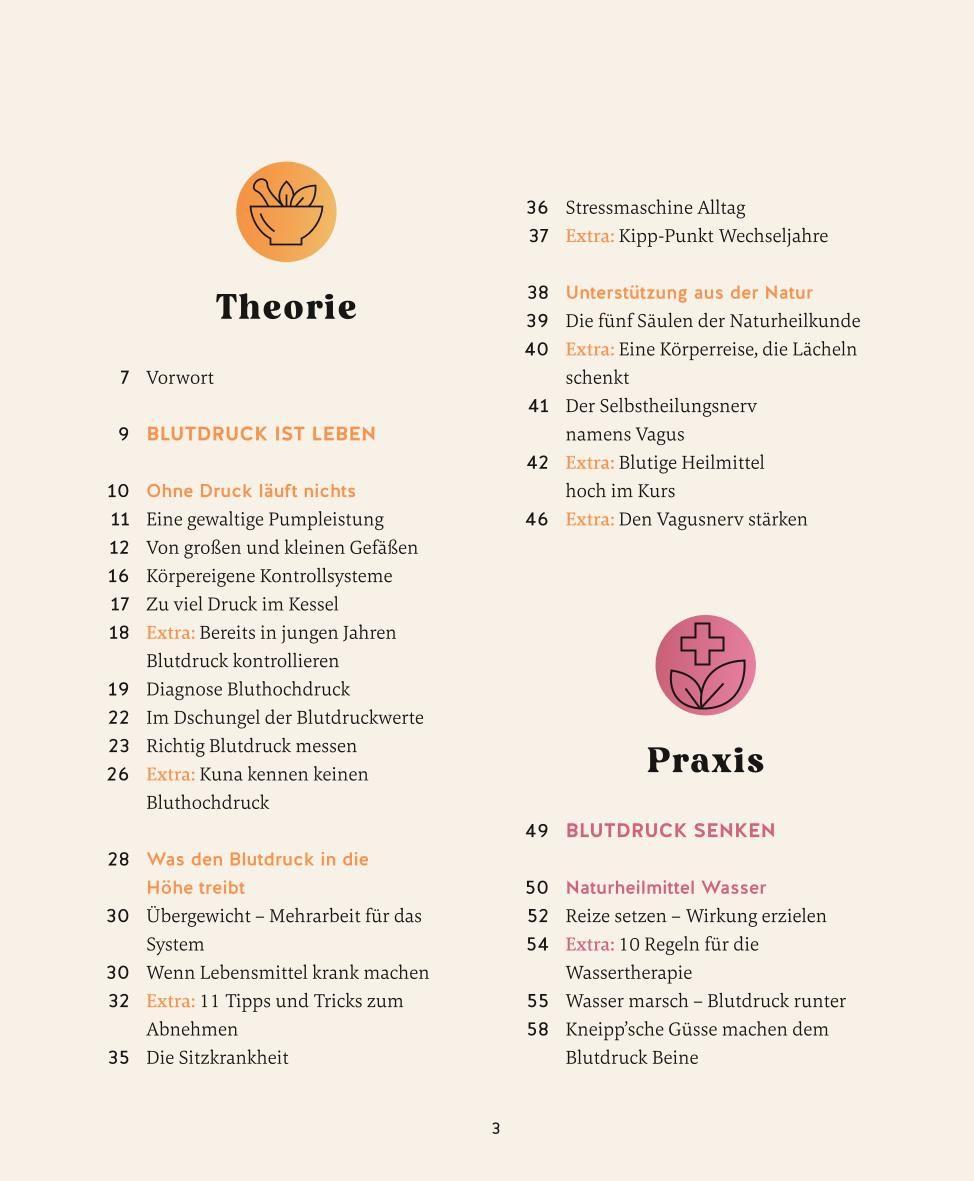Beispielinhalt (Bild) Meine Gesundheitsretter aus der Natur gegen Bluthochdruck