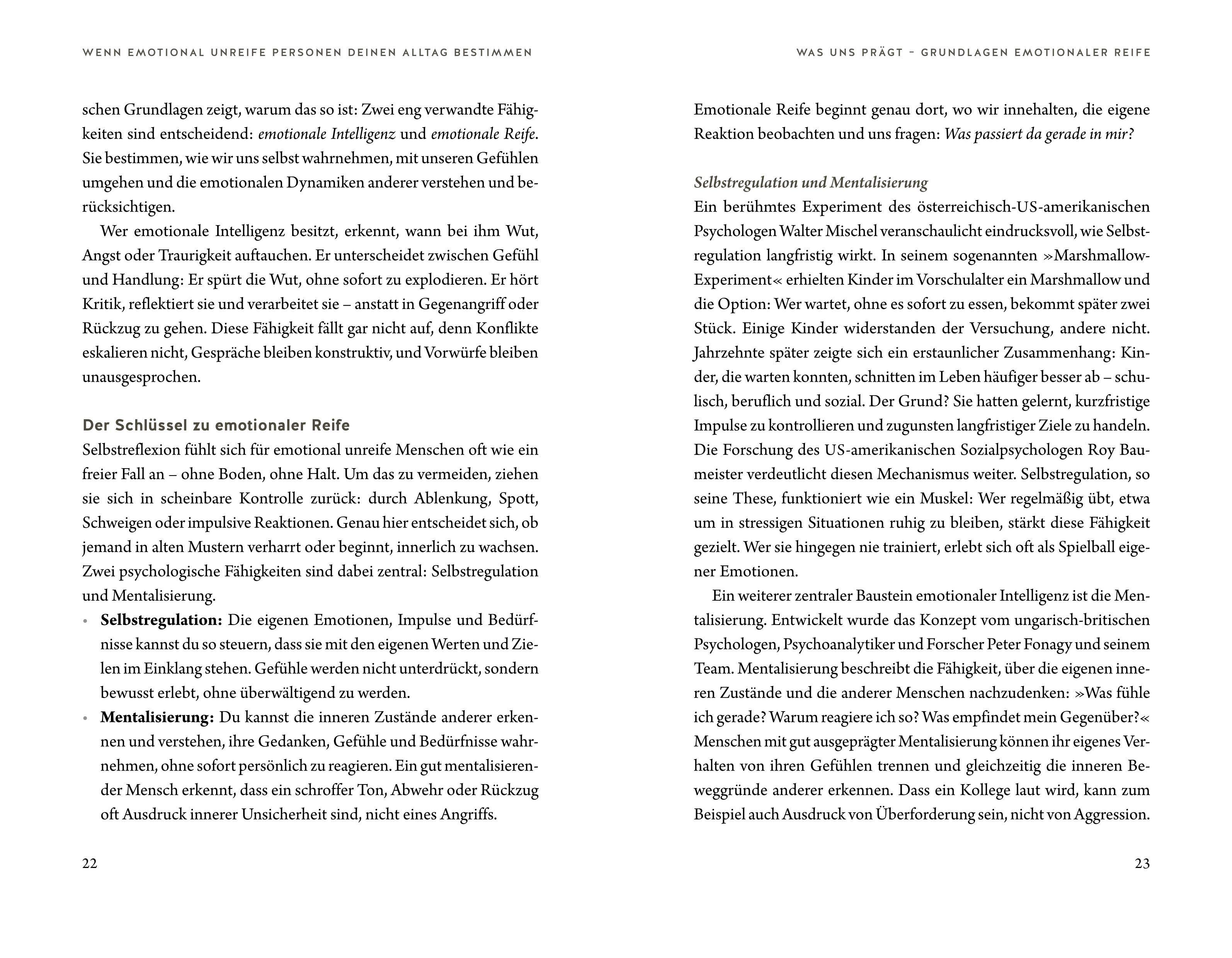 Beispielinhalt (Bild) Immun gegen emotional unreife Menschen (auch wenn sie deine Eltern sind)