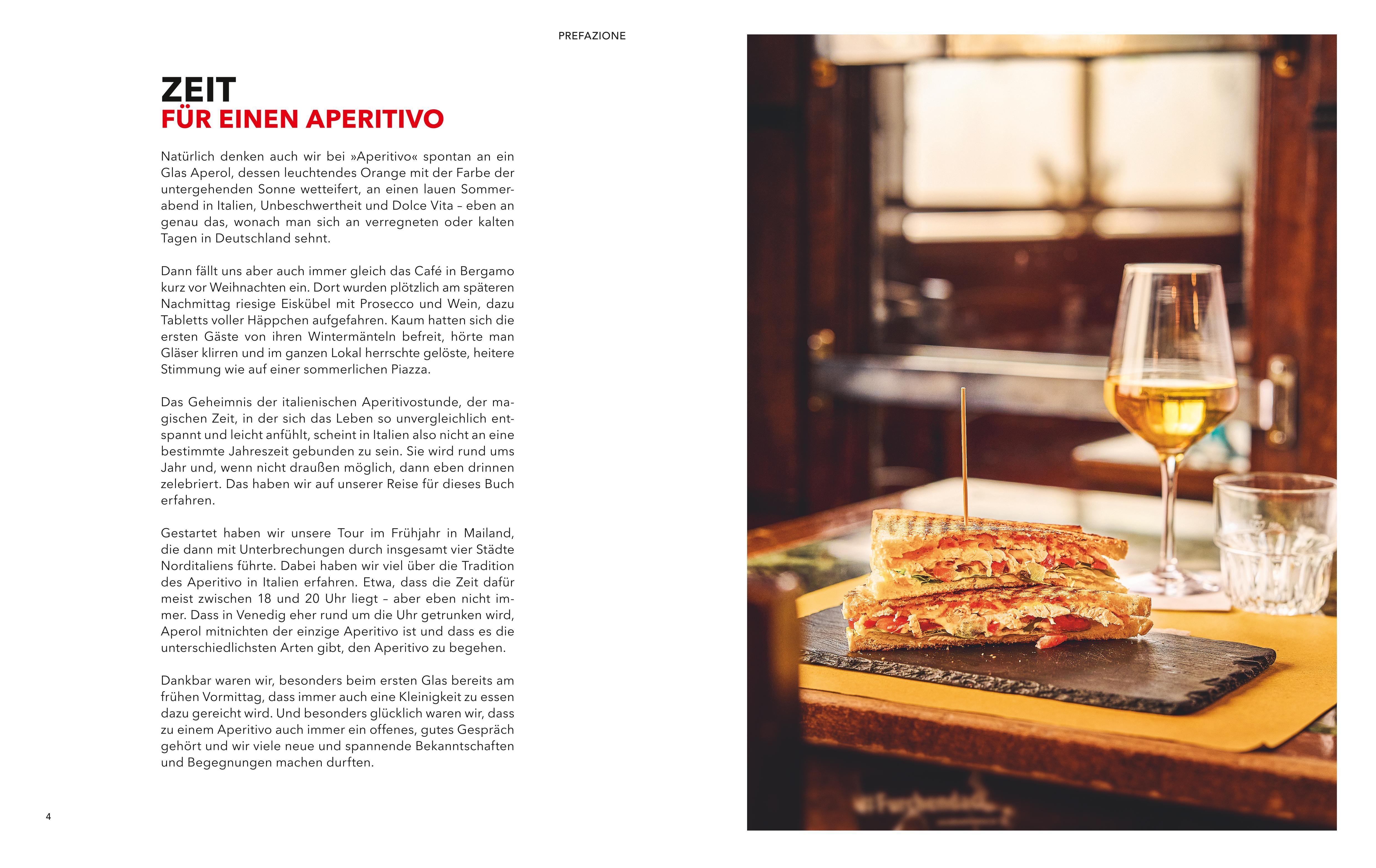 Beispielinhalt (Bild) Aperitivo