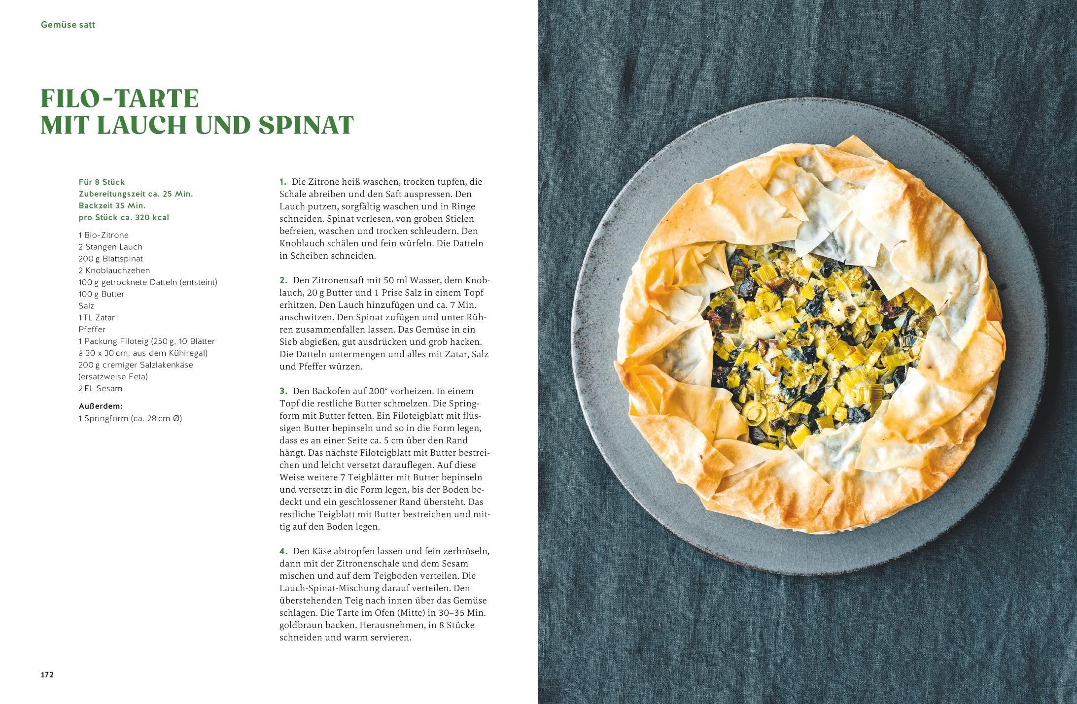 Beispielinhalt (Bild) Vegetarisch express