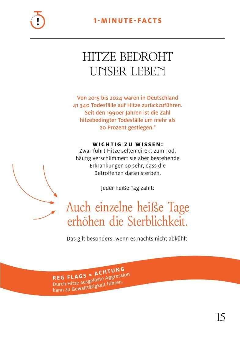 Beispielinhalt (Bild) 1-Minuten-Strategie Hitze