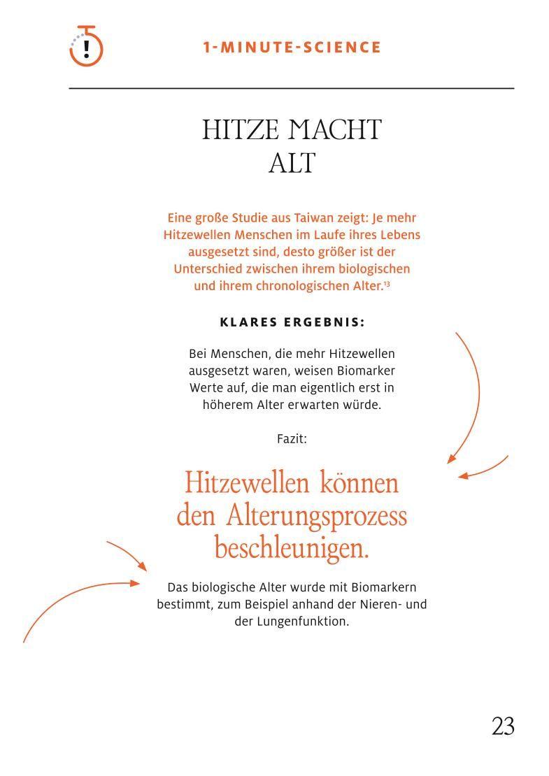 Beispielinhalt (Bild) 1-Minuten-Strategie Hitze