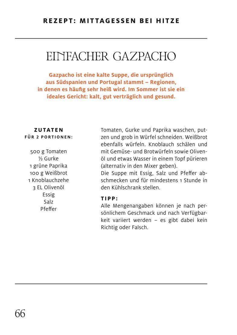 Beispielinhalt (Bild) 1-Minuten-Strategie Hitze