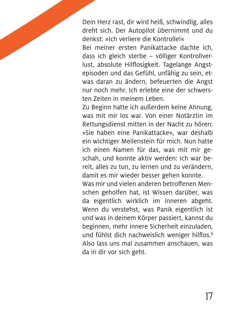 Beispielinhalt (Bild) 1-Minuten-Strategie Panik