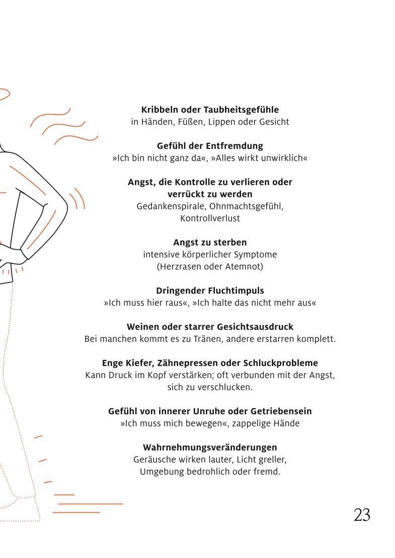 Beispielinhalt (Bild) 1-Minuten-Strategie Panik