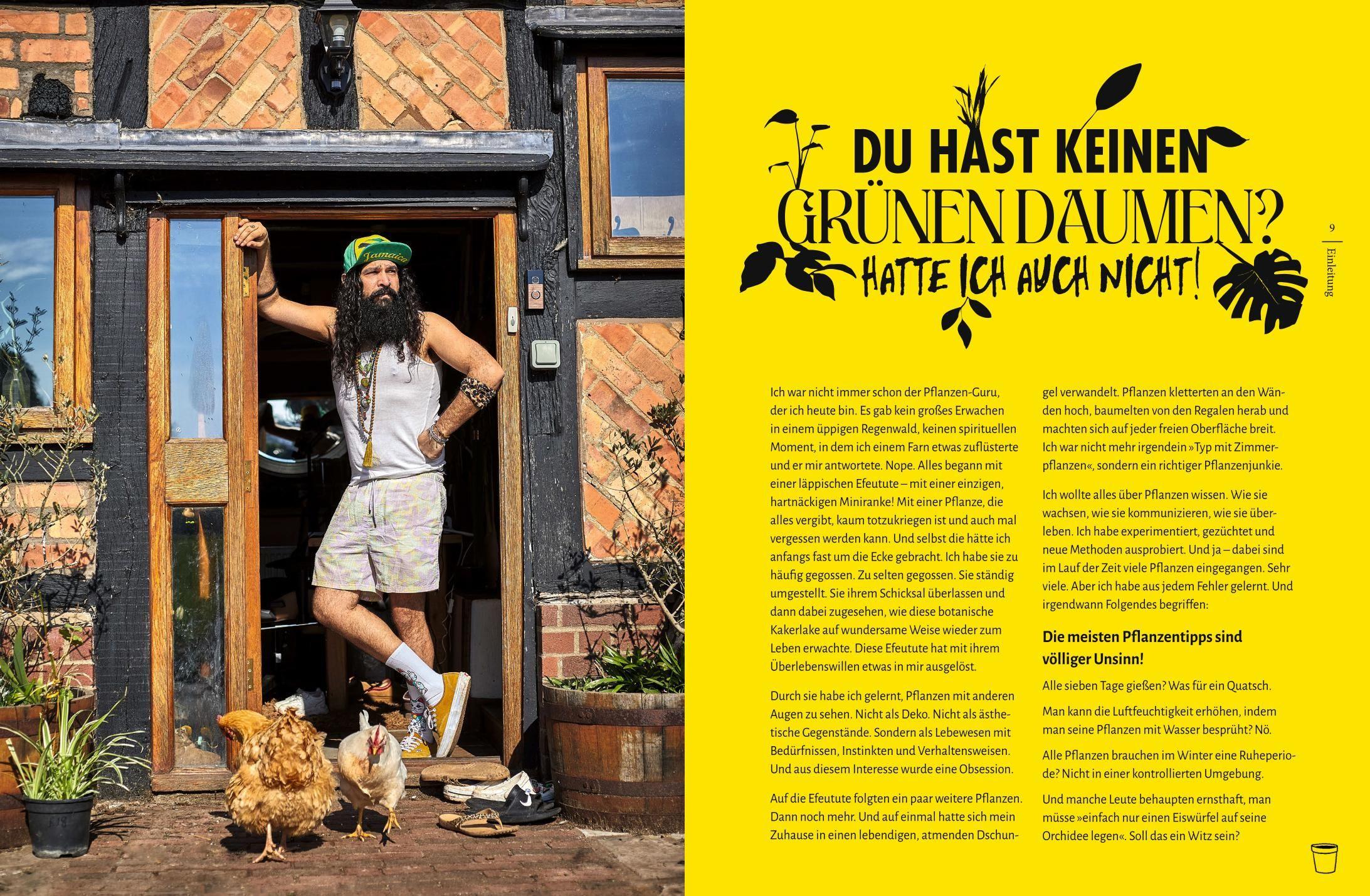 Beispielinhalt (Bild) You're overwatering it!