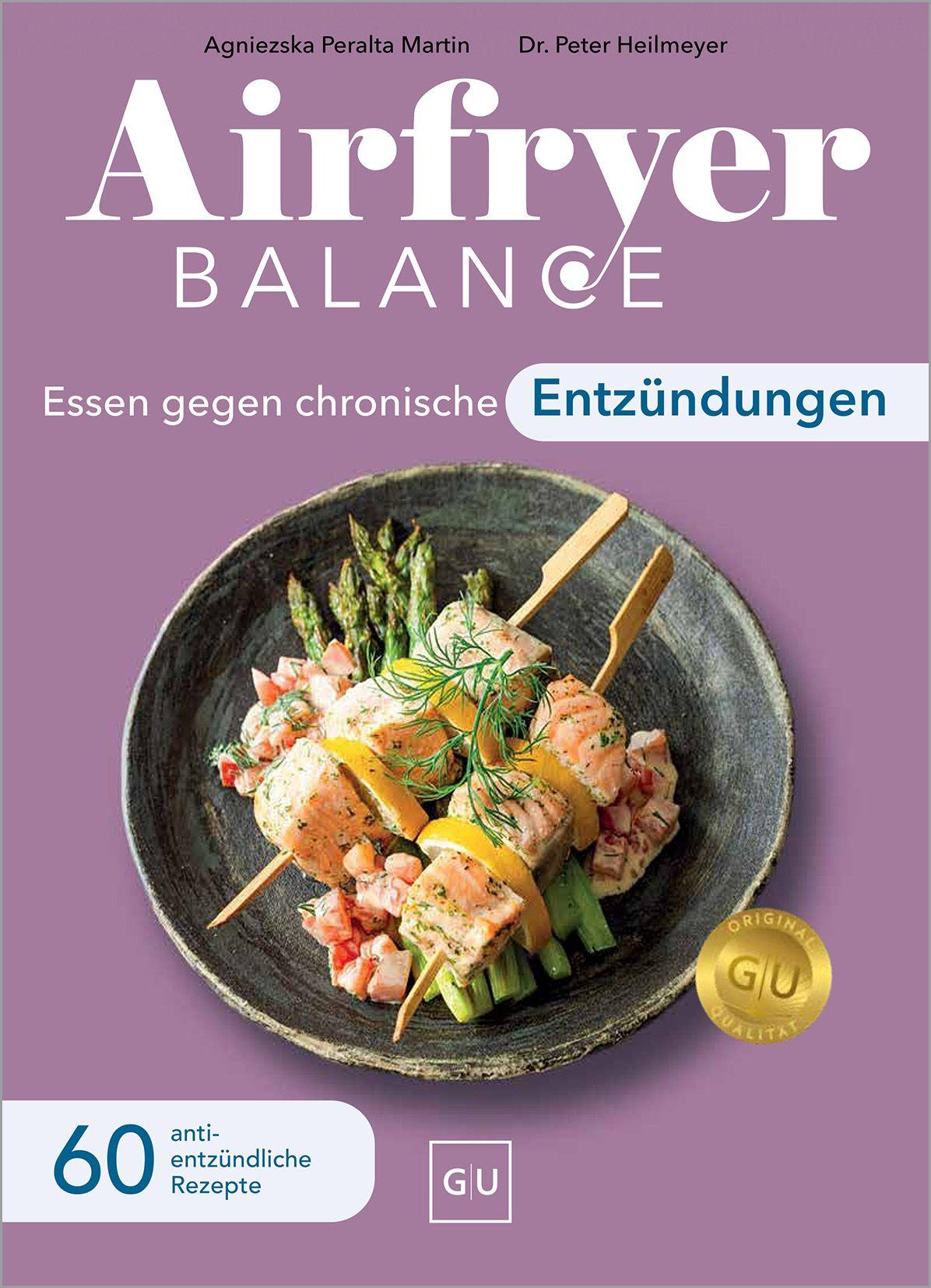 Vorderes Coverbild Airfryer Balance - Essen gegen chronische Entzündungen
