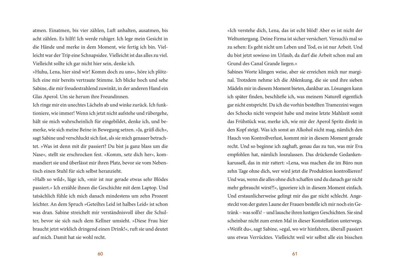 Beispielinhalt (Bild) Der neue SPIEGEL-Bestseller: Wiedersehen mit mir selbst zwischen Pasta und Limoncello