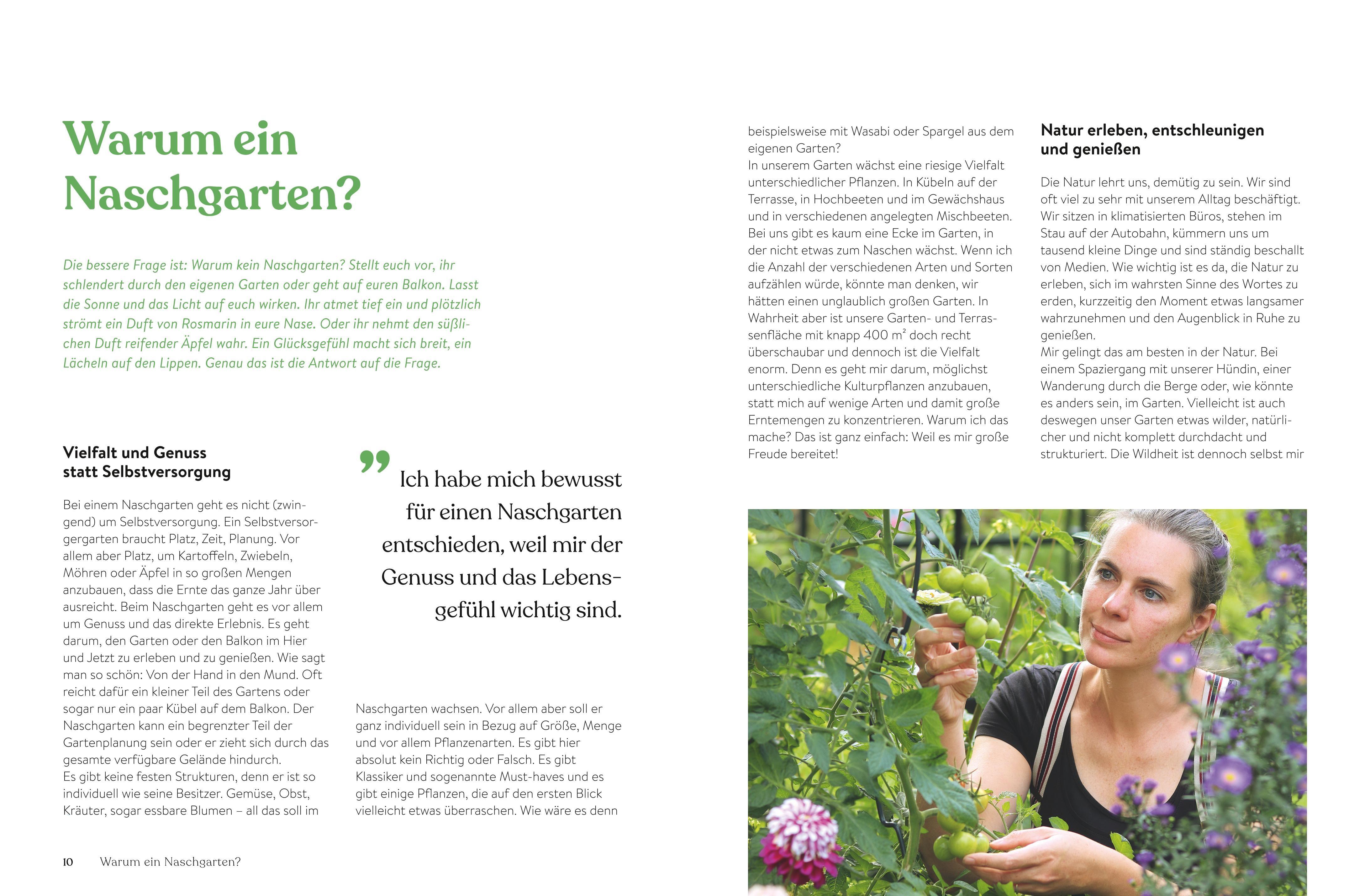 Beispielinhalt (Bild) Pflück dich glücklich!