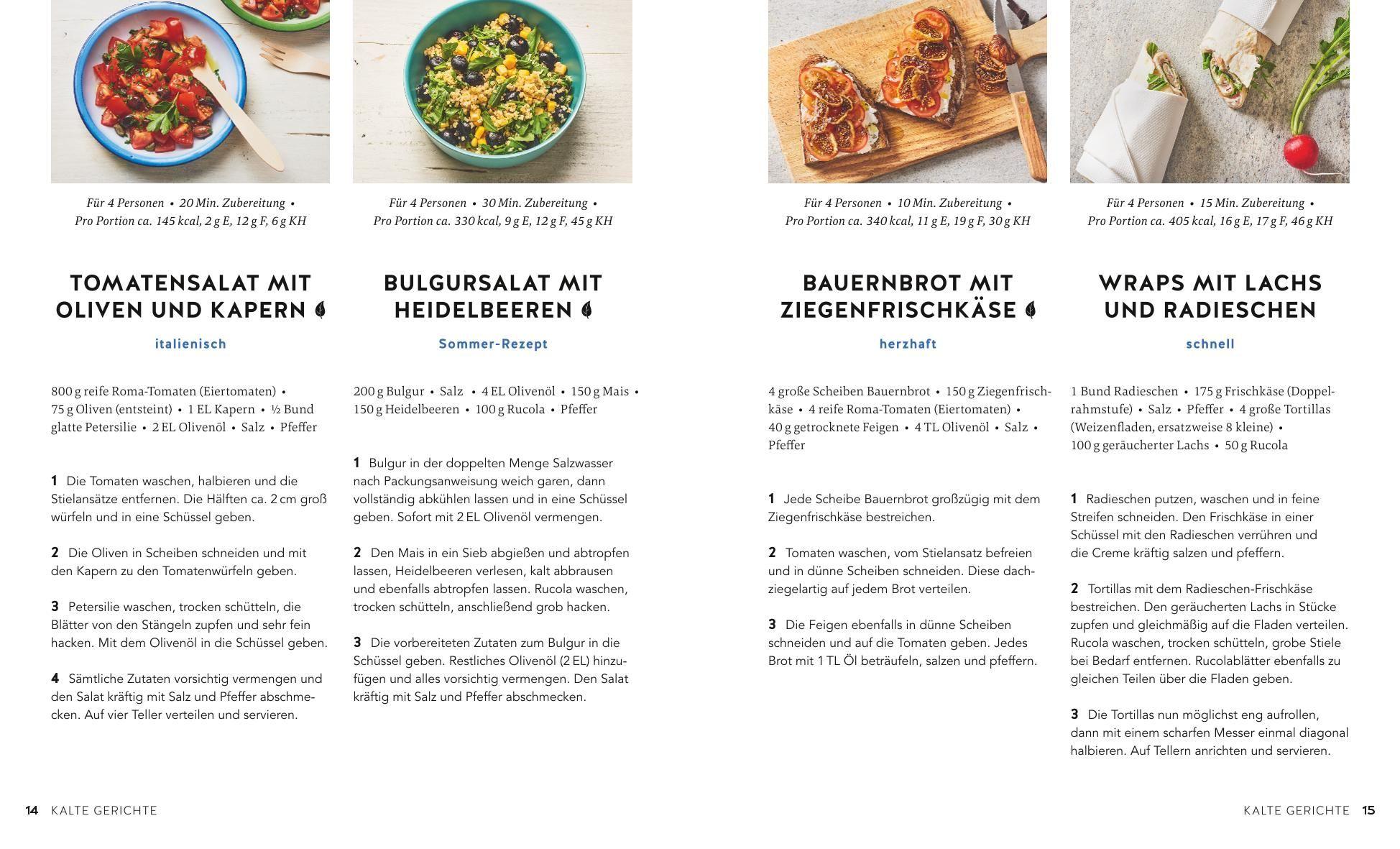 Beispielinhalt (Bild) Campingküche mit 5 Zutaten