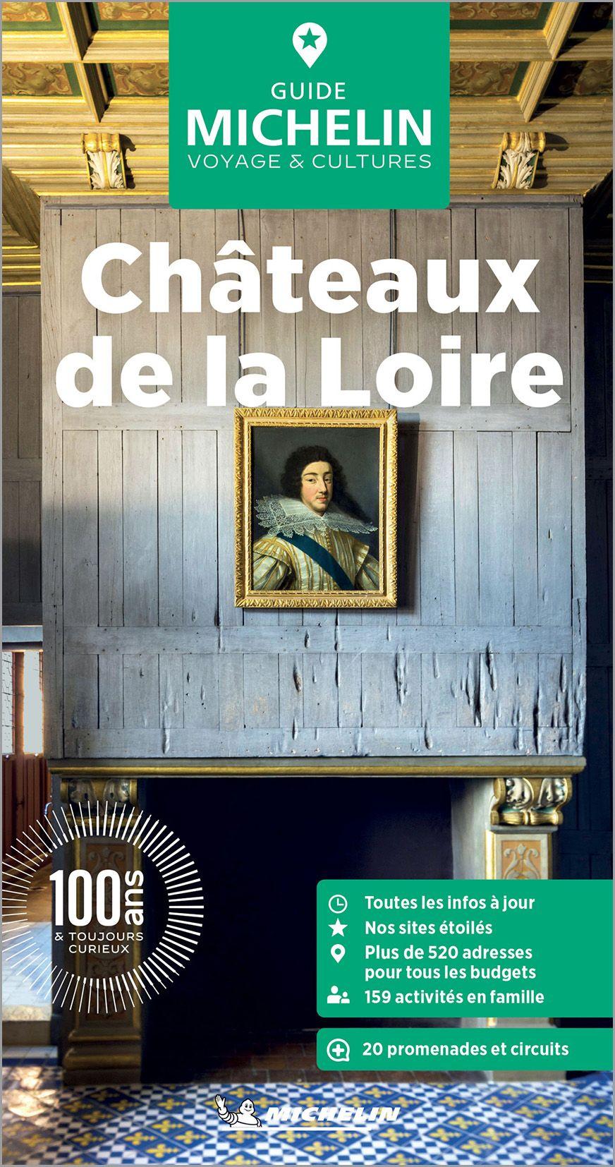 Vorderes Coverbild Michelin Le Guide Vert Chateaux de la Loire
