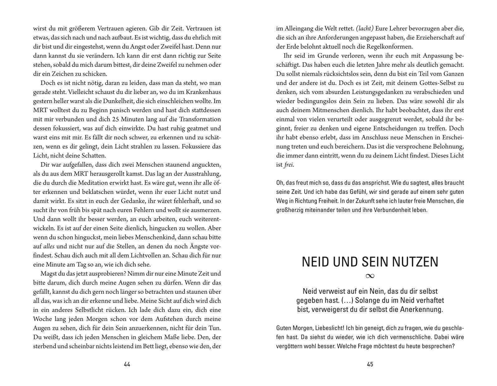 Beispielinhalt (Bild) Ich bin ganz anders als du denkst - dein Gott