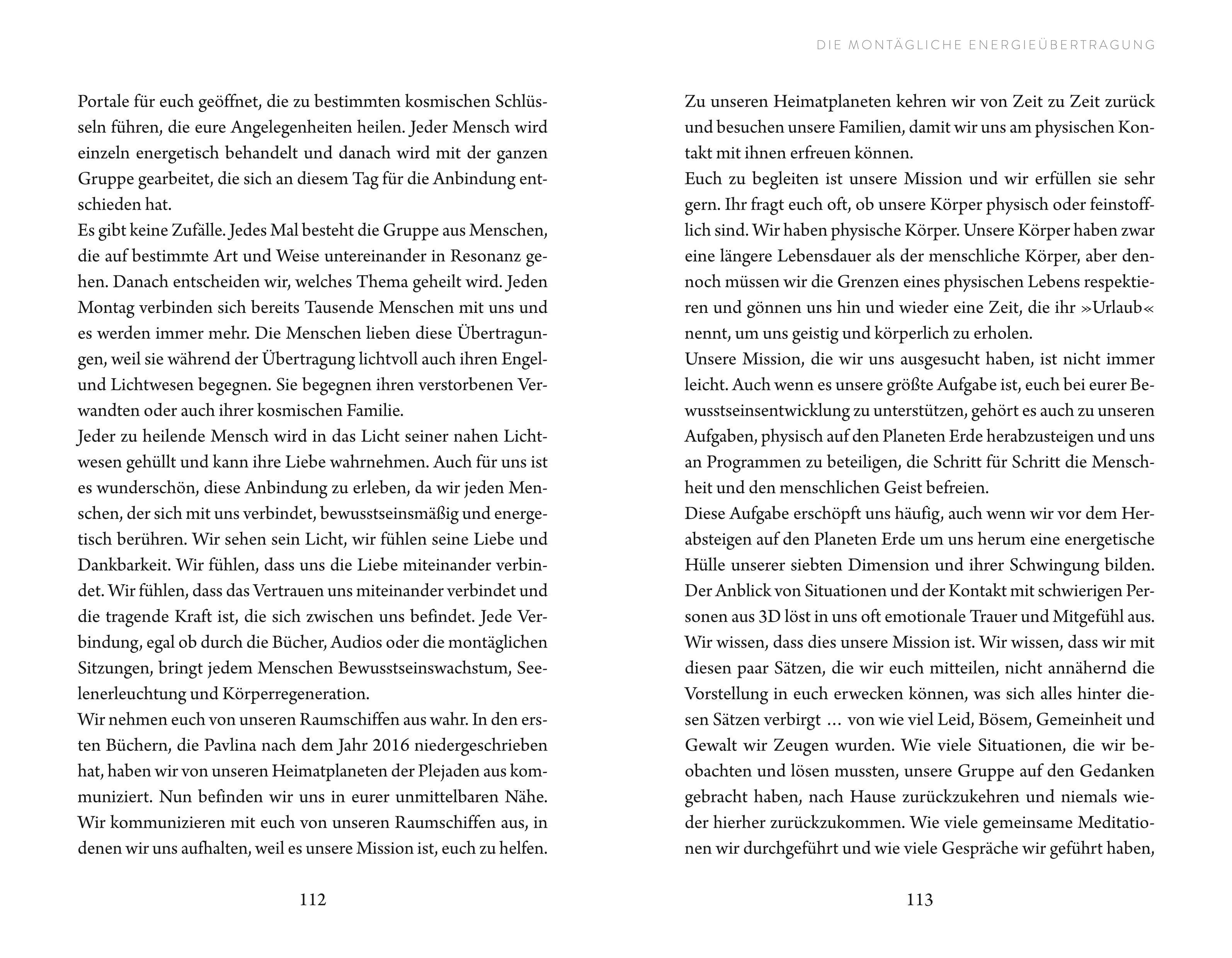 Beispielinhalt (Bild) Plejadische Intelligenz