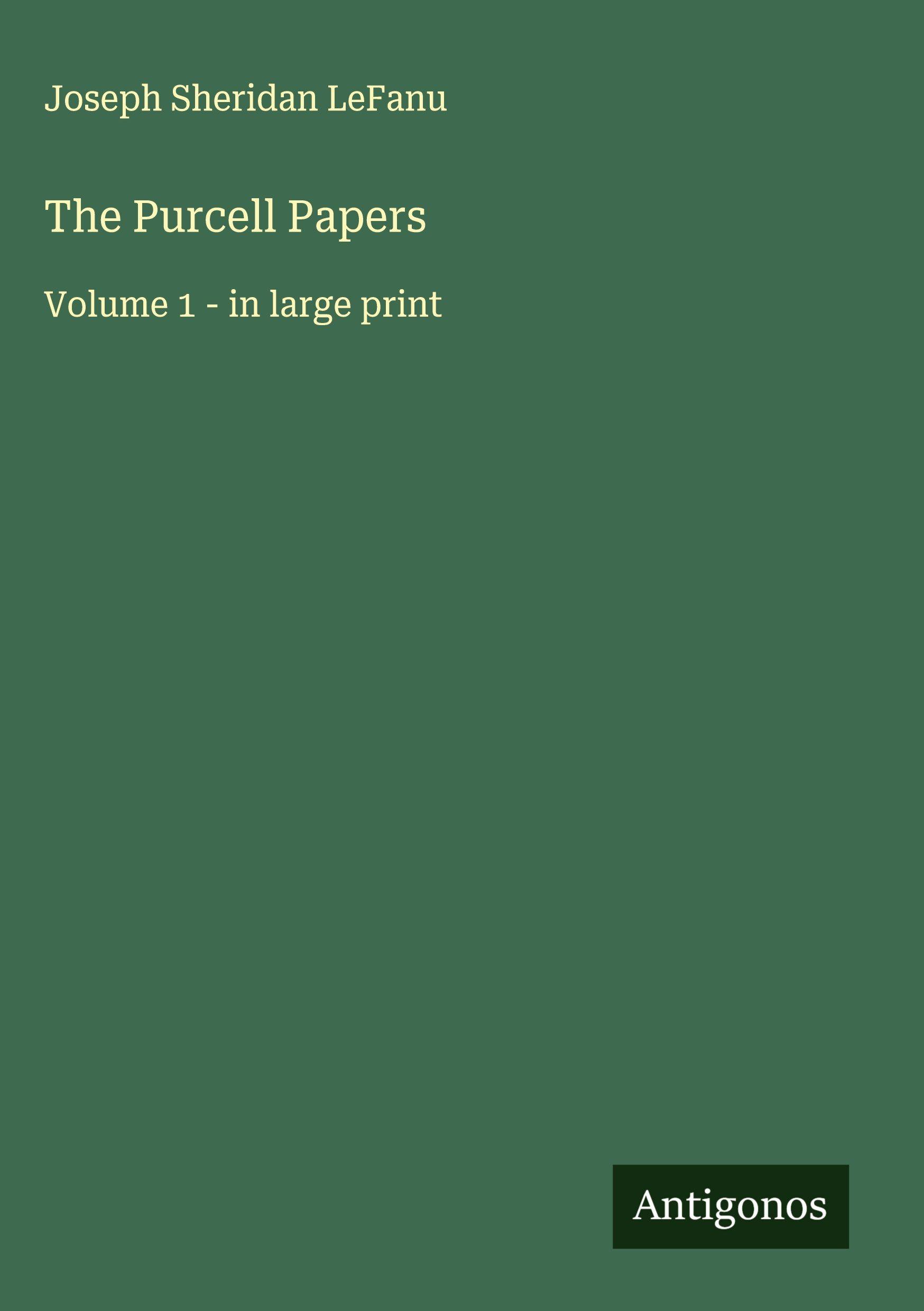 Vorderes Coverbild The Purcell Papers