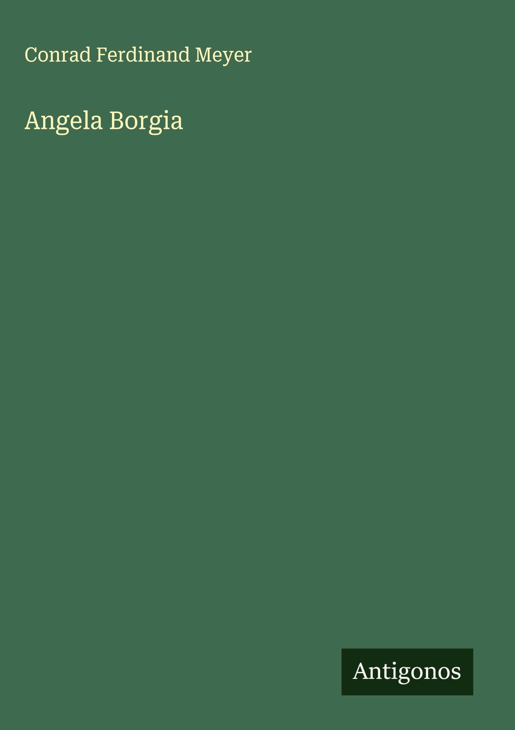 Vorderes Coverbild Angela Borgia