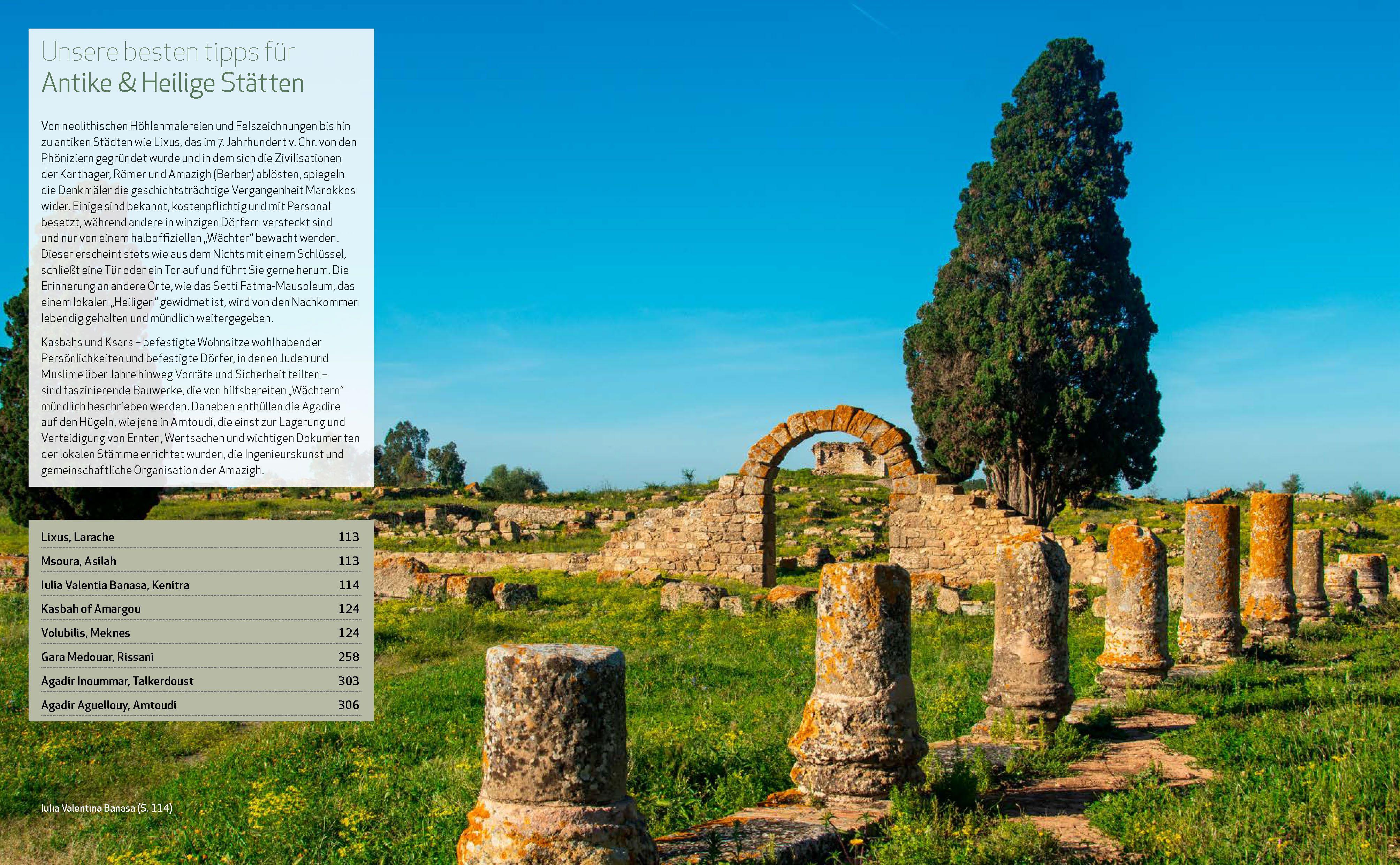 Beispielinhalt (Bild) Wild Guide Marokko