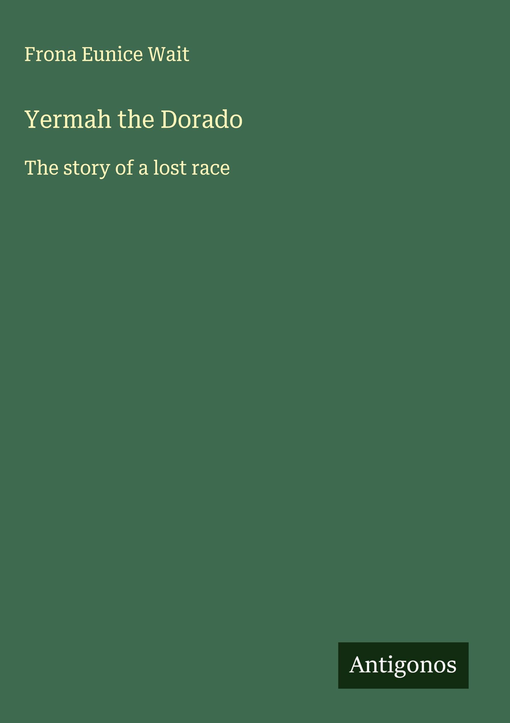 Vorderes Coverbild Yermah the Dorado