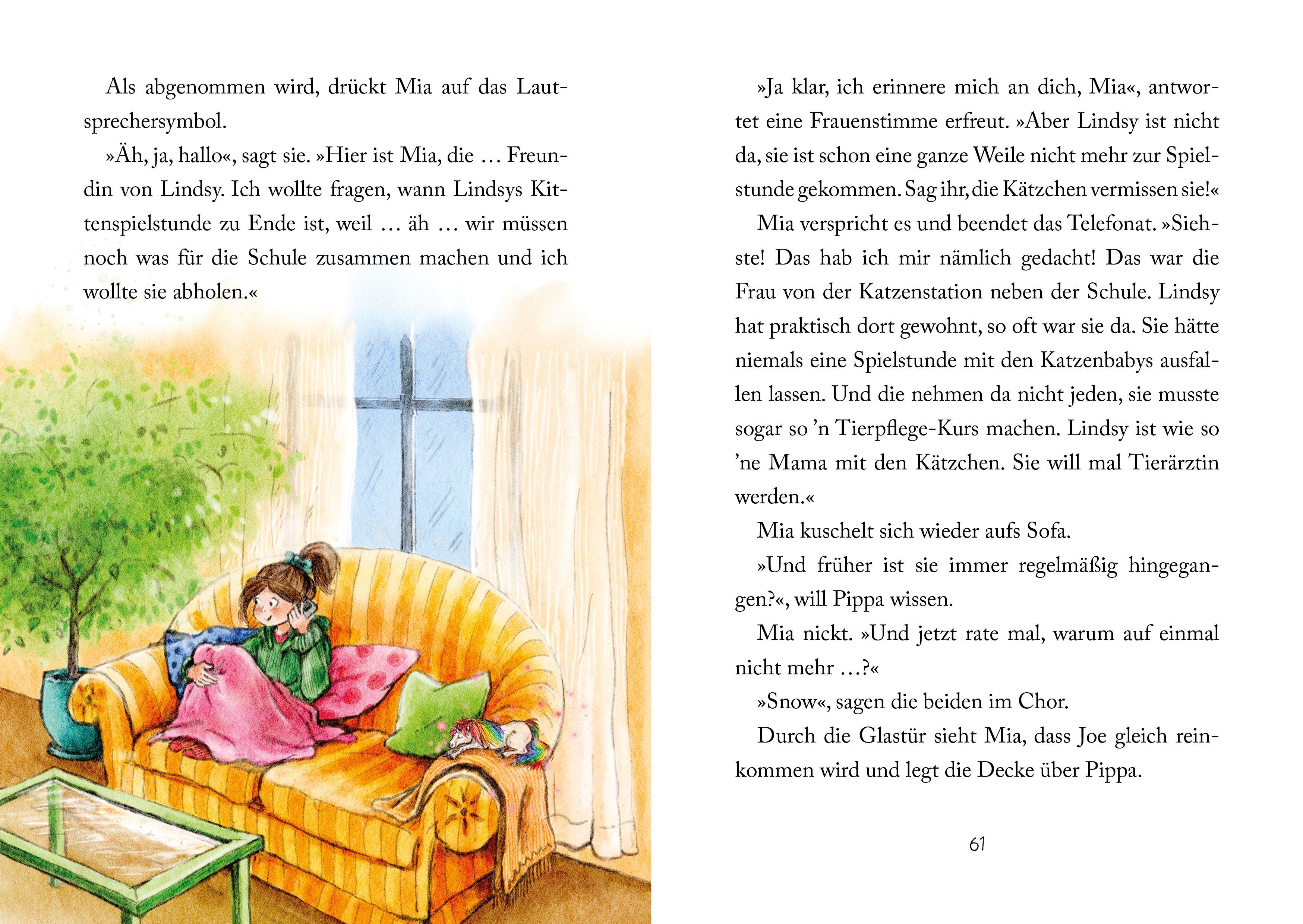 Beispielinhalt (Bild) Pippa Pocket - Das Kleinhorn in meiner Hosentasche