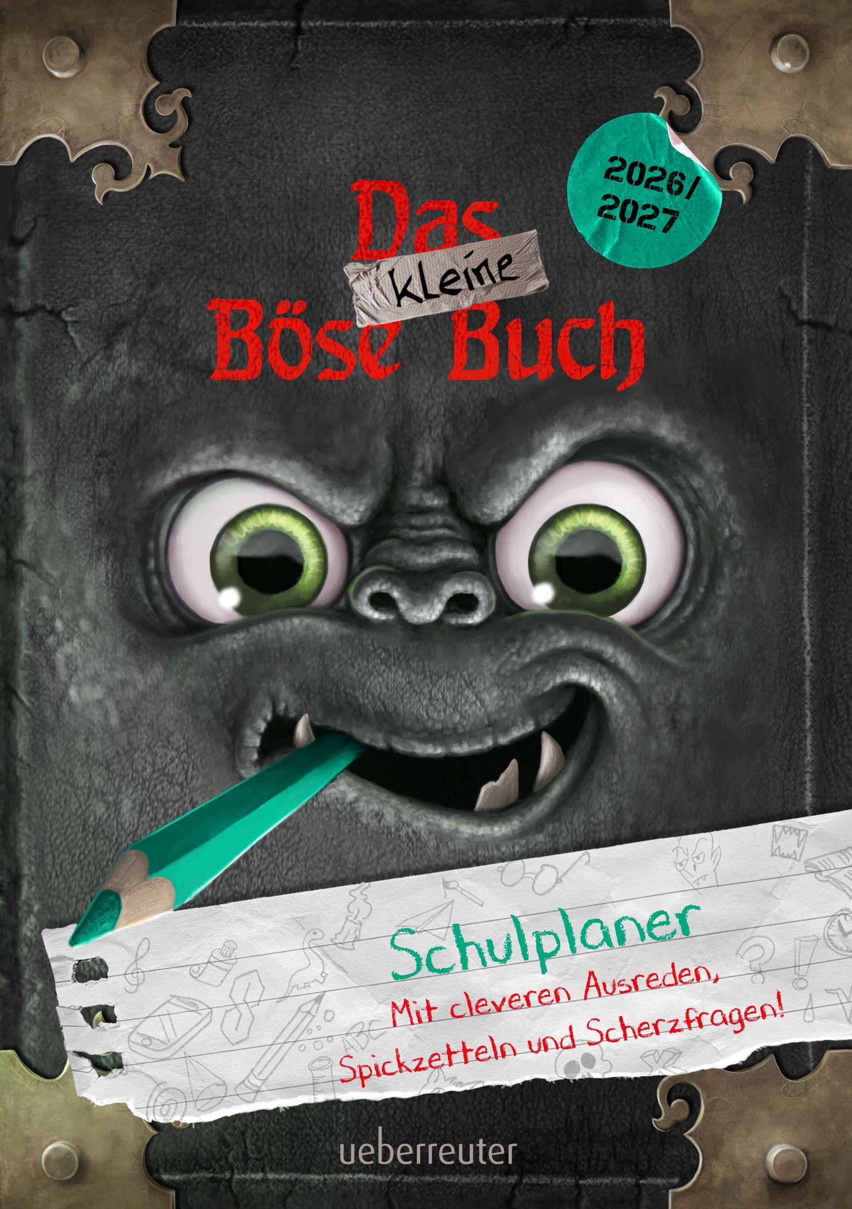 Vorderes Coverbild Das kleine Böse Buch - Schulplaner 2026/2027 (Das kleine Böse Buch)