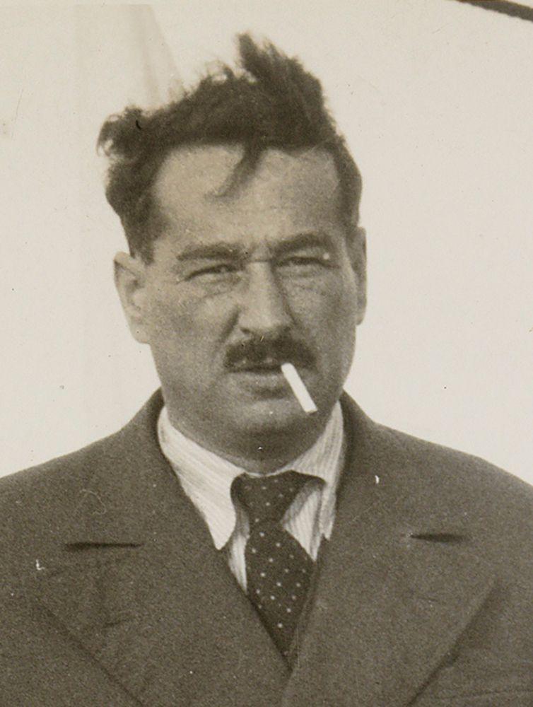 Autorenbild Egon Erwin Kisch. Der Rasende Reporter im Spanischen Bürgerkrieg