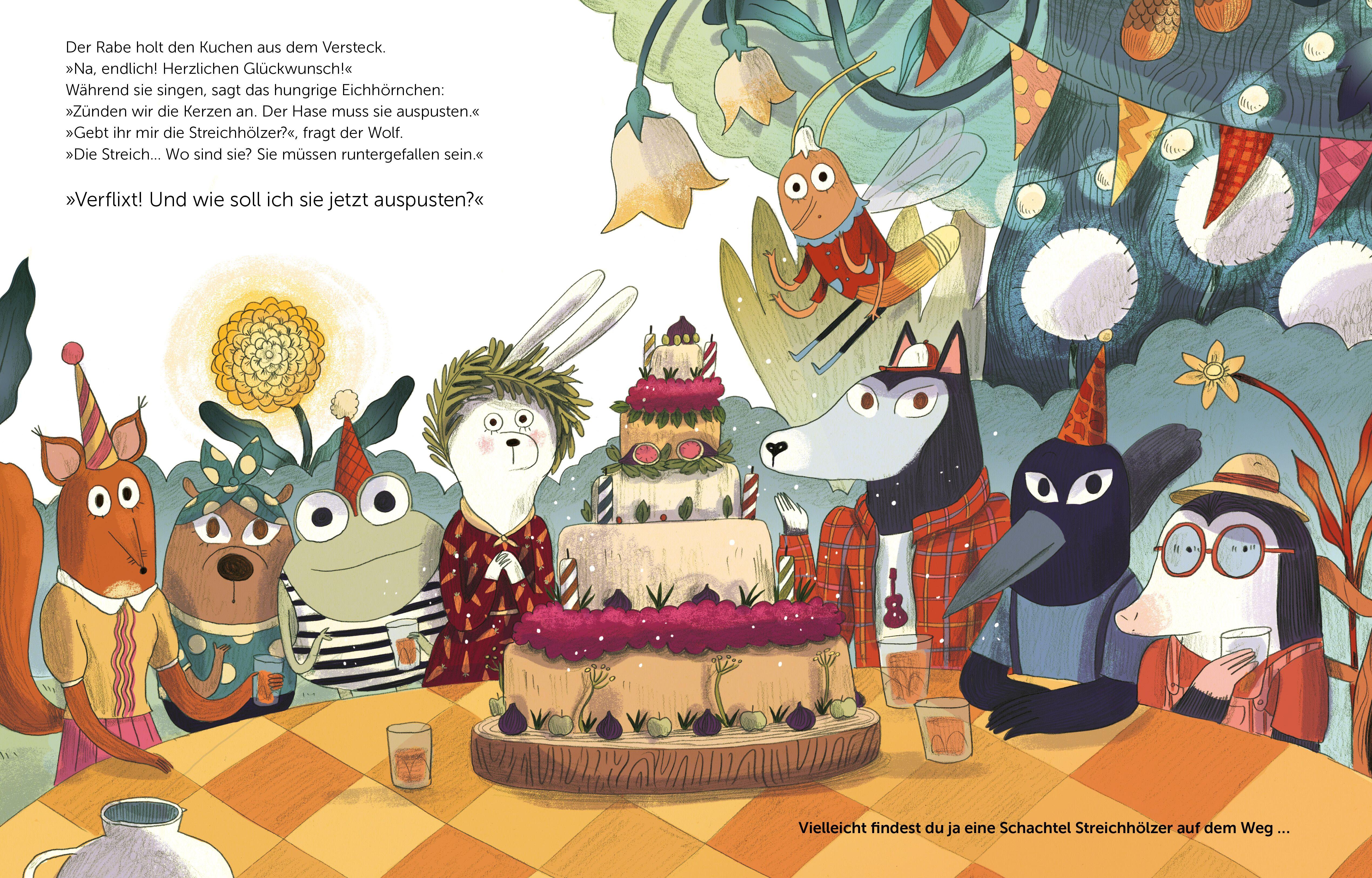 Beispielinhalt (Bild) Wo geht's hier zur Party?