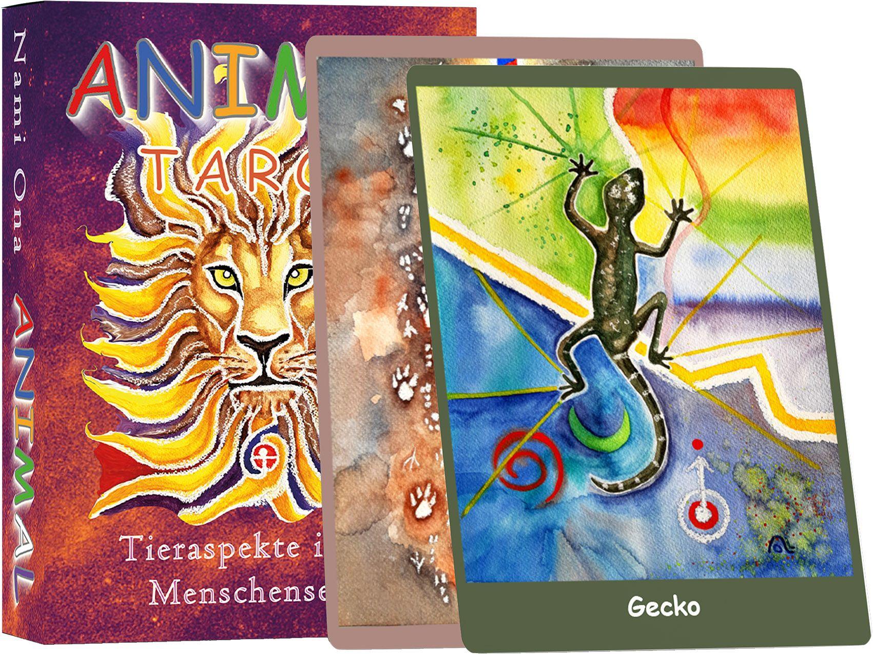 Vorderes Coverbild Animal Tarot Orakel - Tieraspekte der Menschenseele