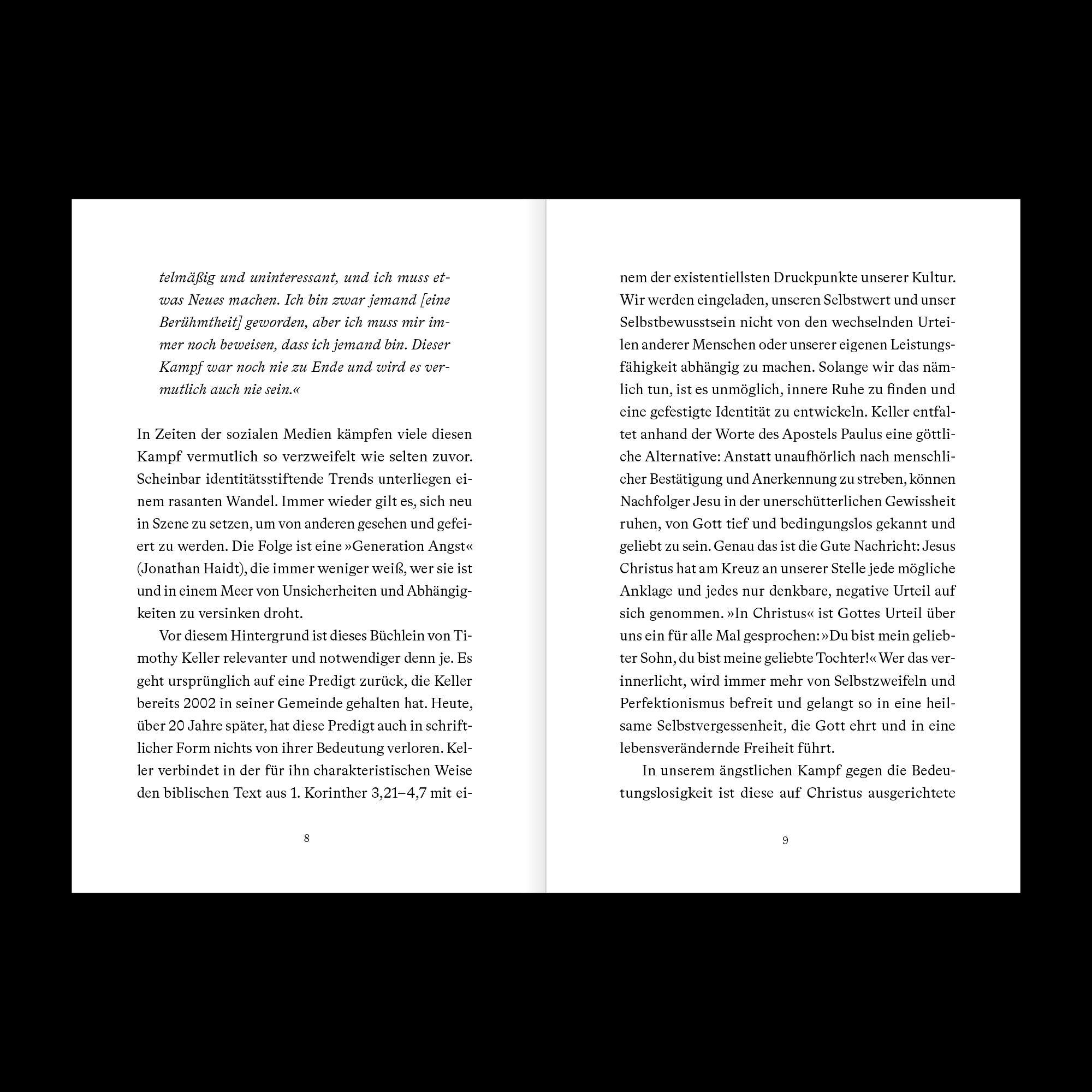 Beispielinhalt (Bild) Überraschende Freiheit