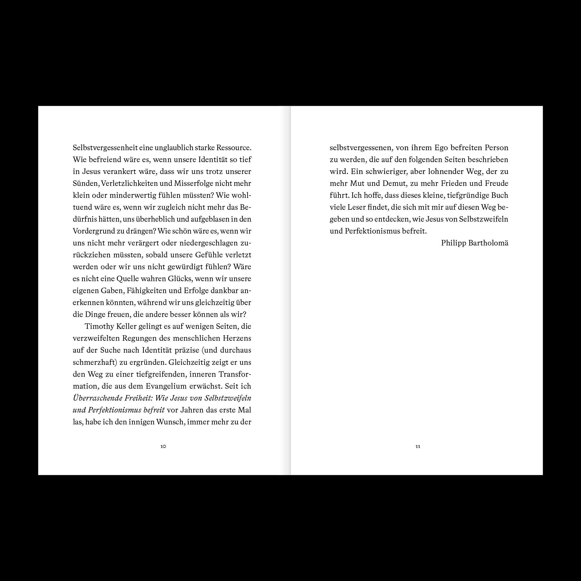 Beispielinhalt (Bild) Überraschende Freiheit