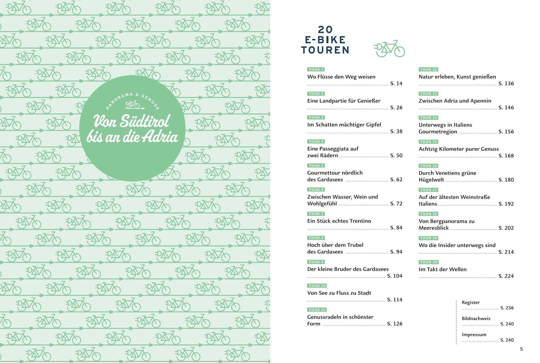 Beispielinhalt (Bild) Panorama & Genuss - Von Südtirol bis an die Adria