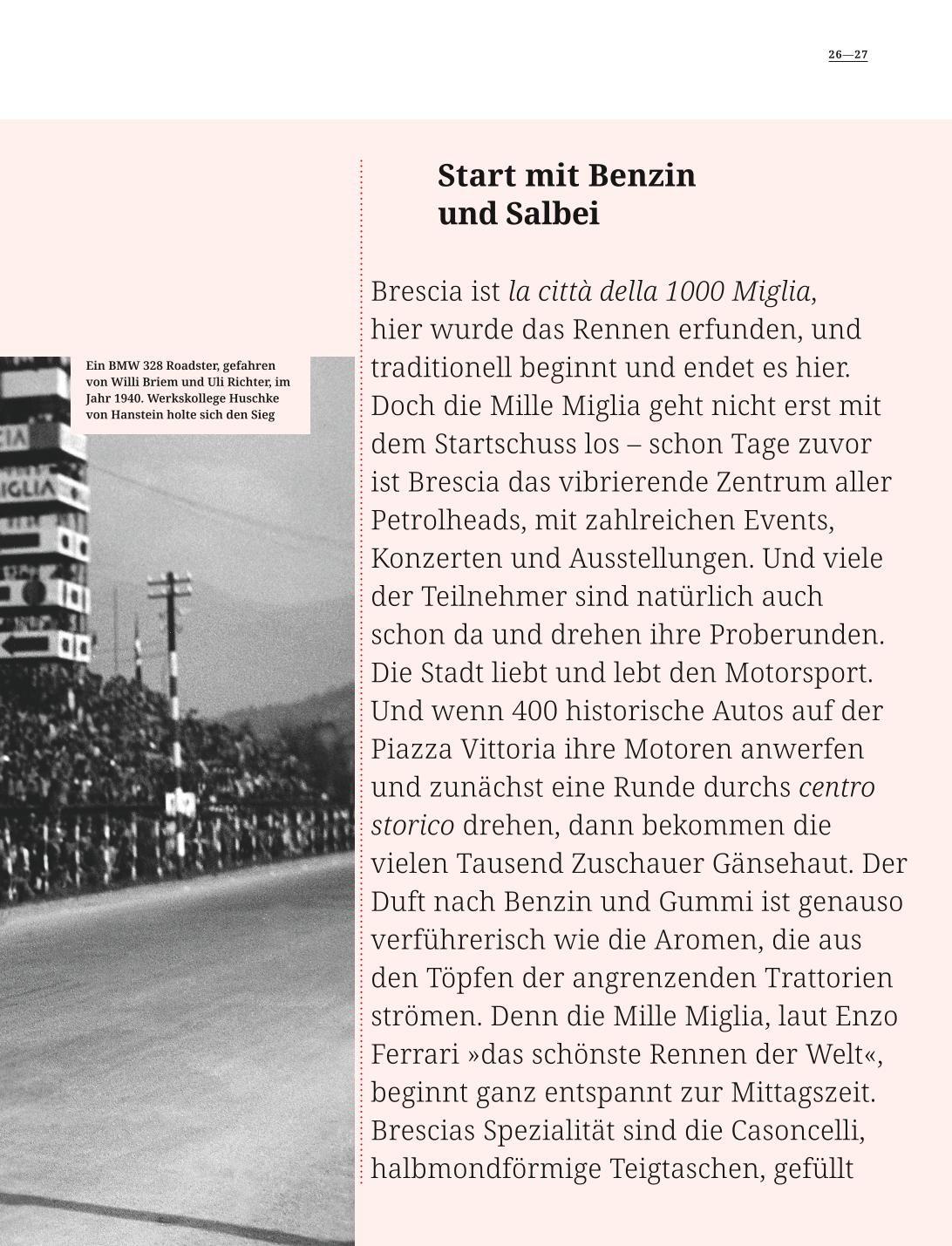 Beispielinhalt (Bild) Amore & Motore