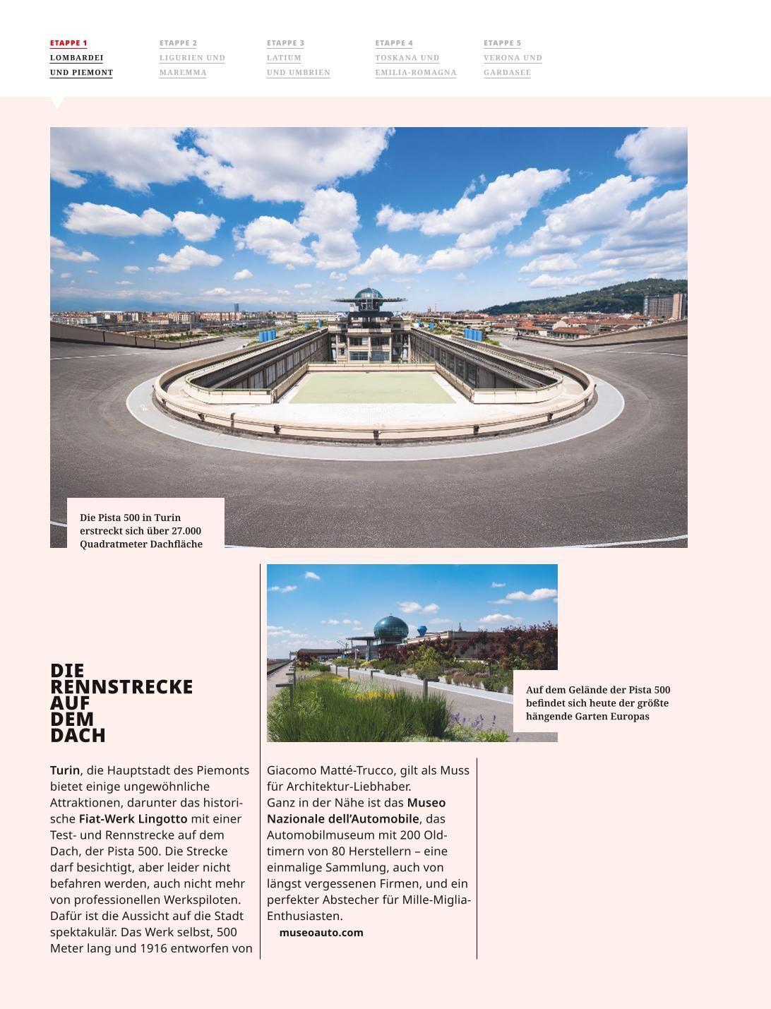 Beispielinhalt (Bild) Amore & Motore